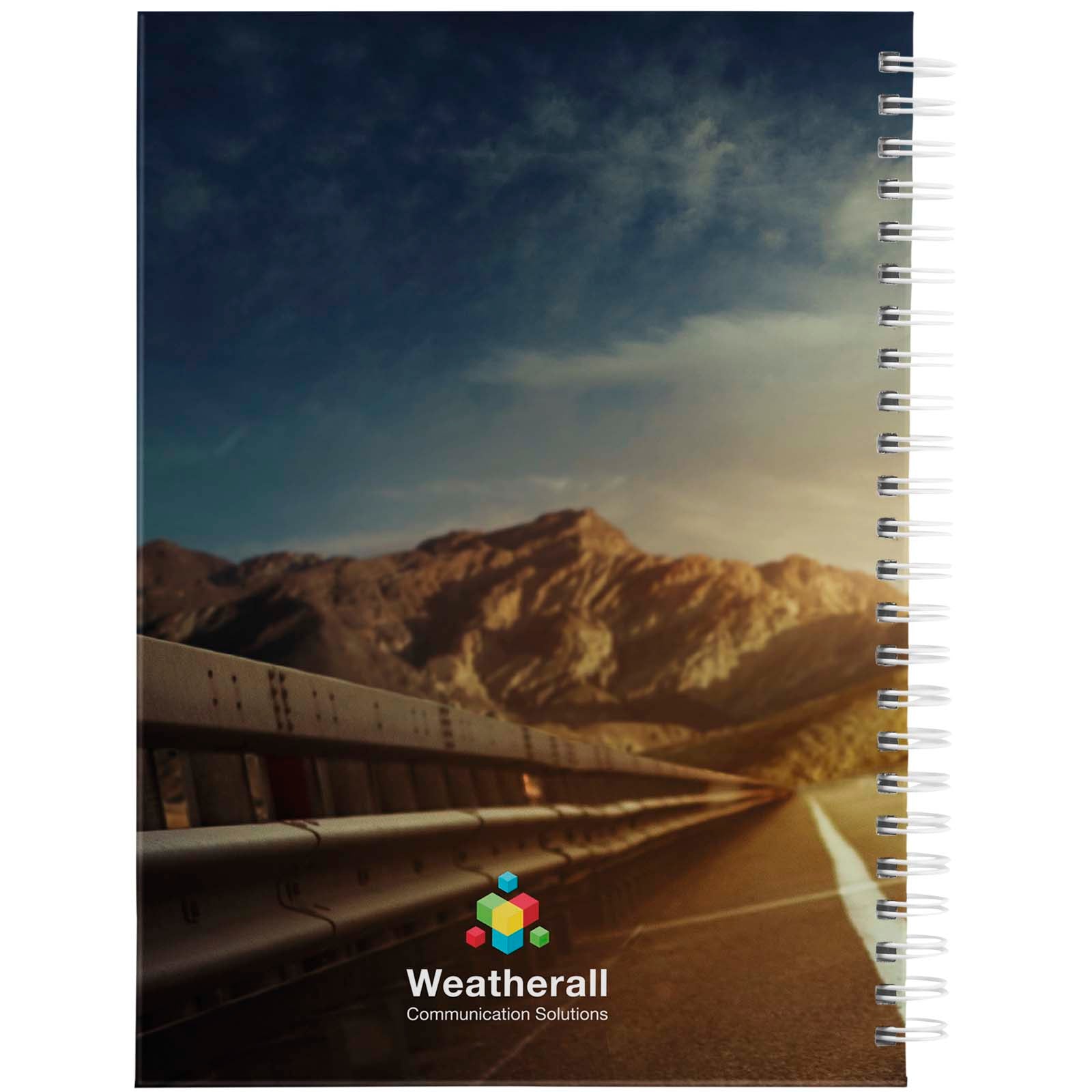 Desk-Mate® A5 Hardcover Tagebuch, undatiert
