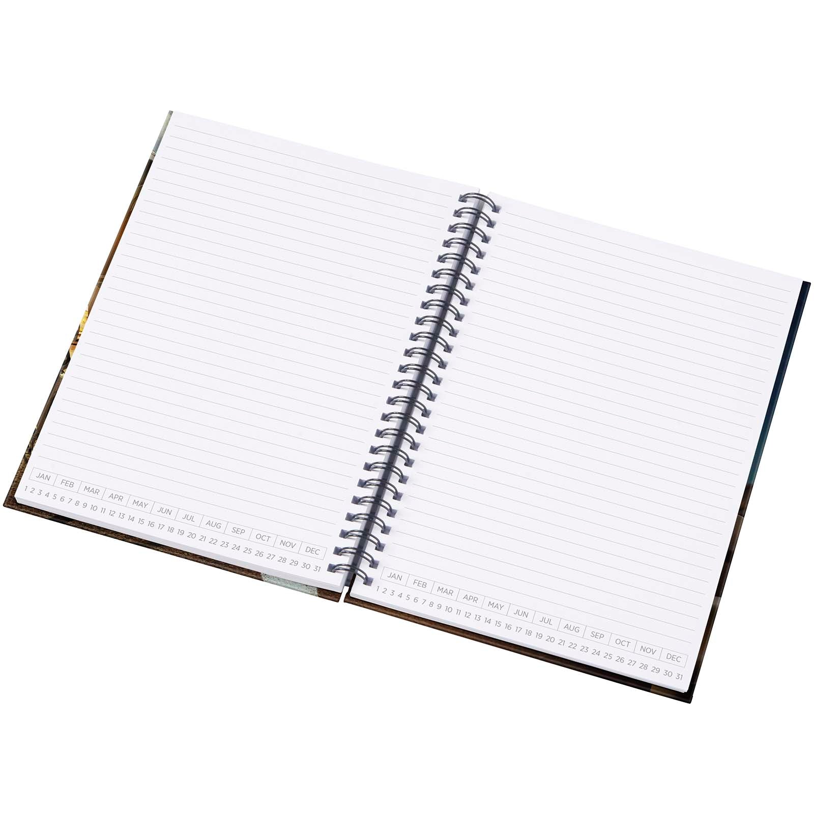 Desk-Mate® A5 Hardcover Tagebuch, undatiert