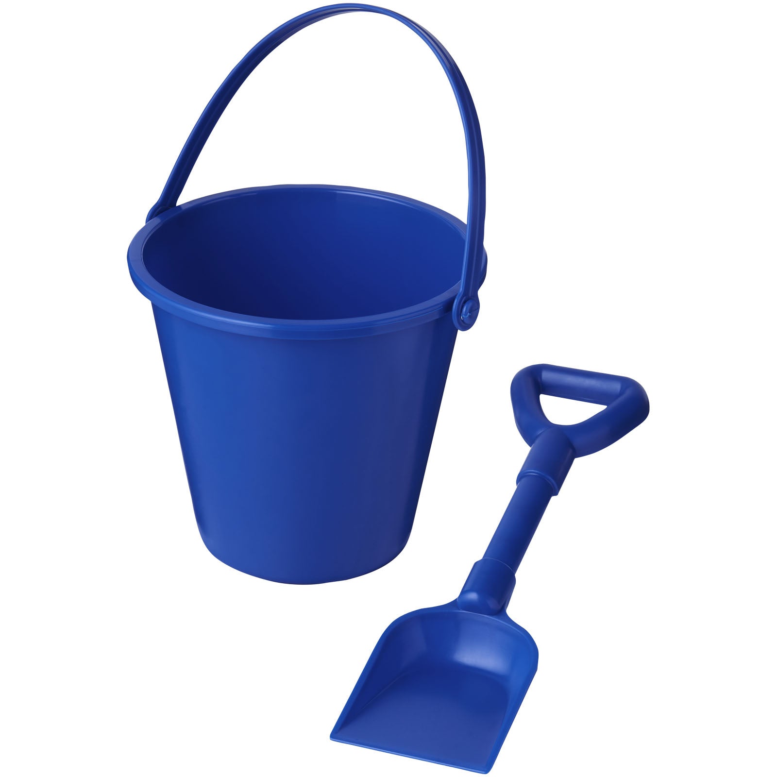 Tides recycelter Strandeimer und Spaten – Blau