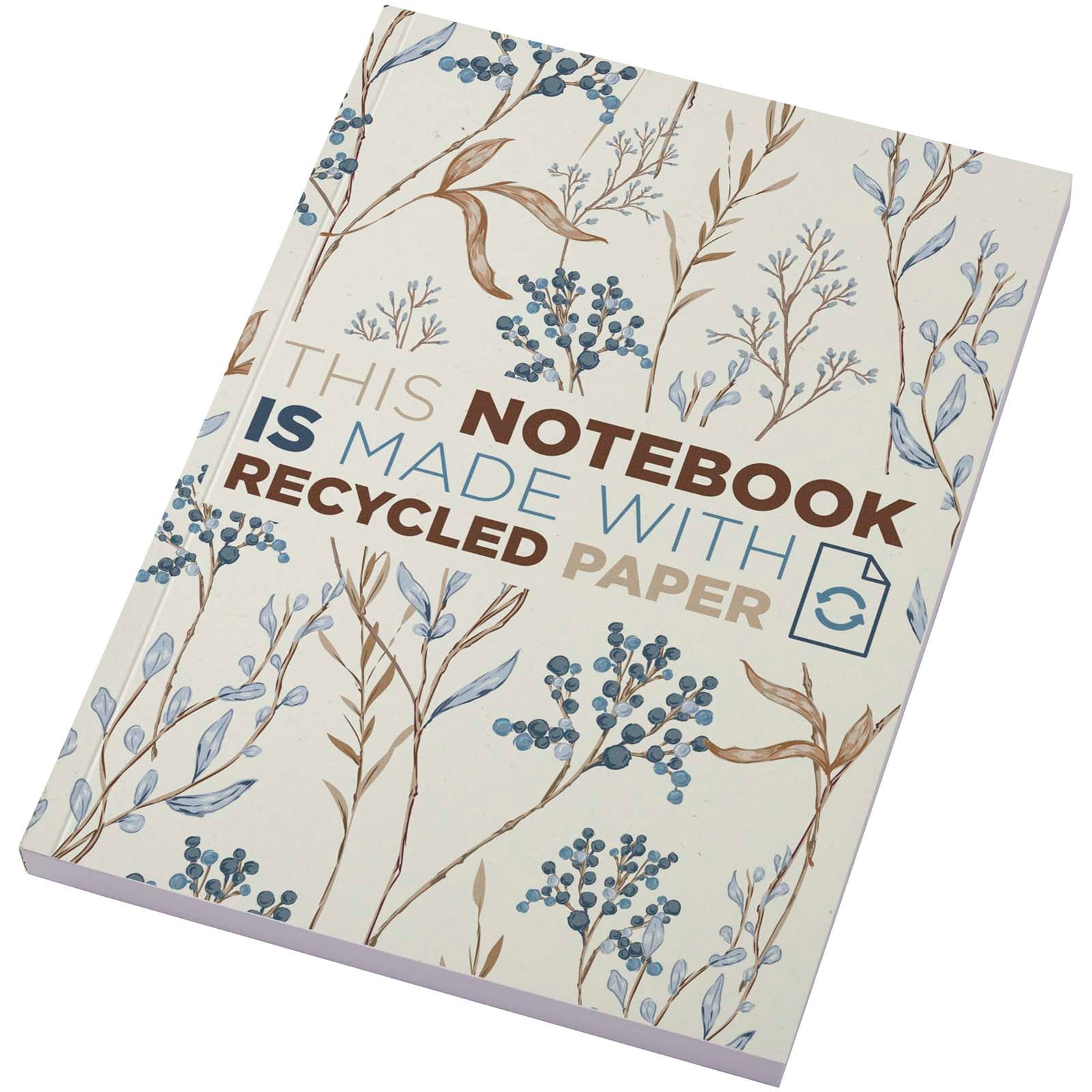 Novella Austen Colours A5 Softcover Notizbuch aus Recyclingmaterial – 100 Blatt – Elfenbeinweiß