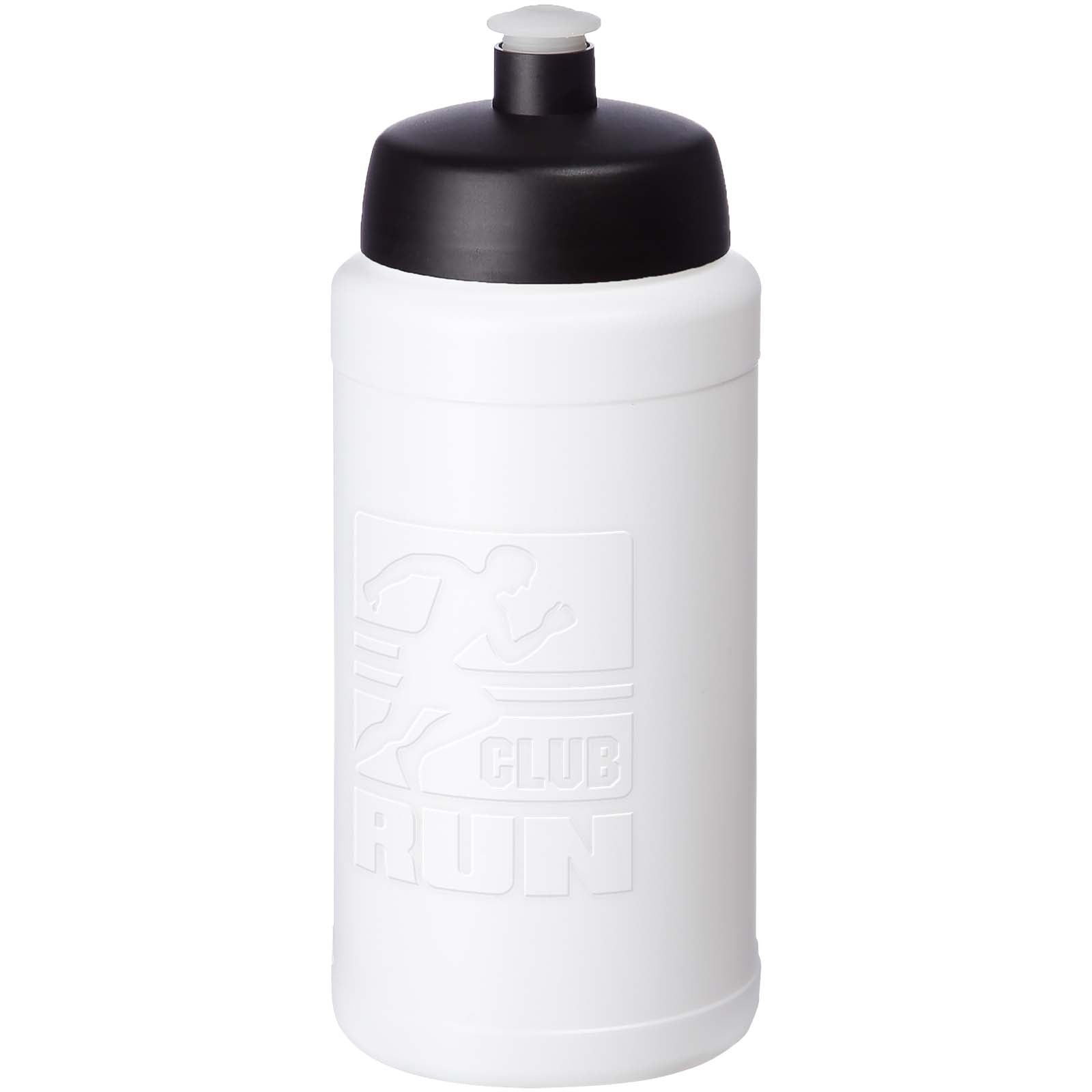 Baseline Rise 500 ml Sportflasche – Weiss und Schwarz
