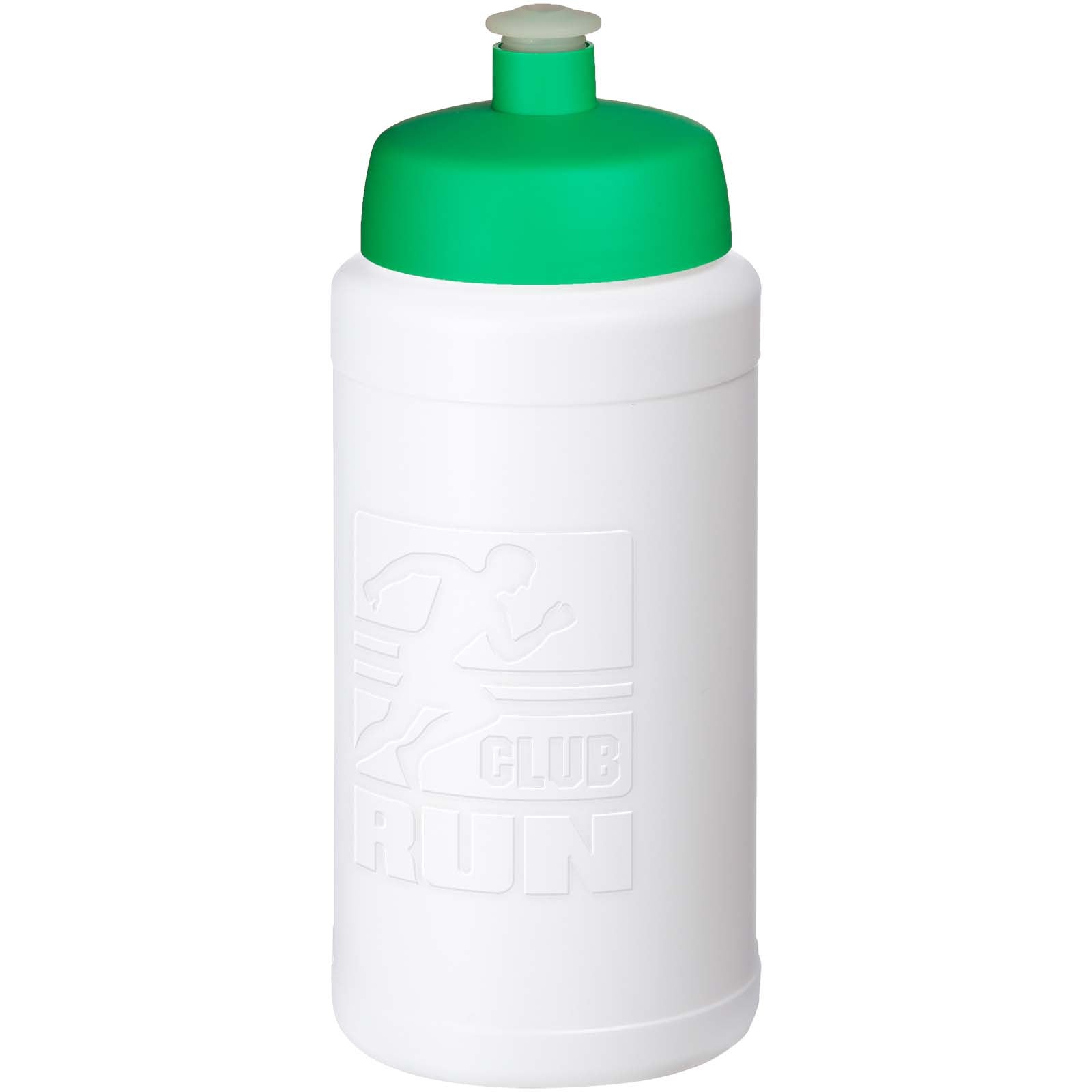 Baseline Rise 500 ml Sportflasche – Weiss und Grün