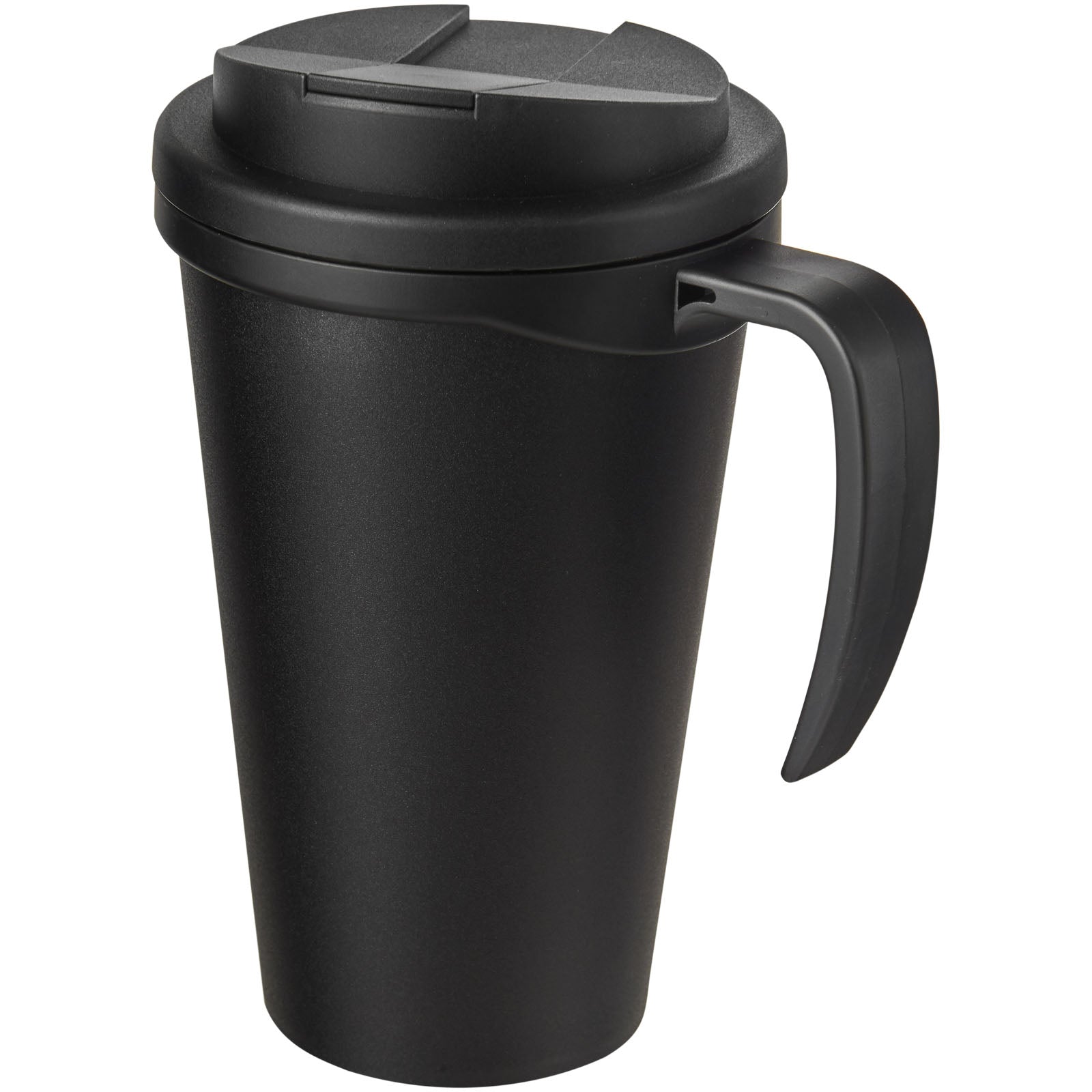 Americano® Grande 350 ml Isolierbecher mit auslaufsicherem Schraubverschluss – Schwarz