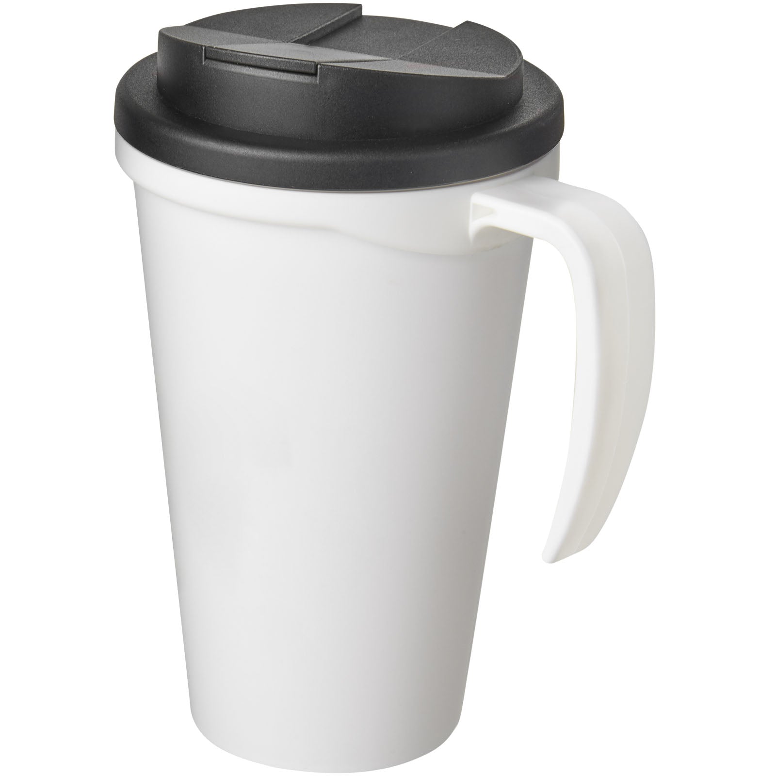 Americano® Grande 350 ml Isolierbecher mit auslaufsicherem Schraubverschluss – Weiss und Schwarz