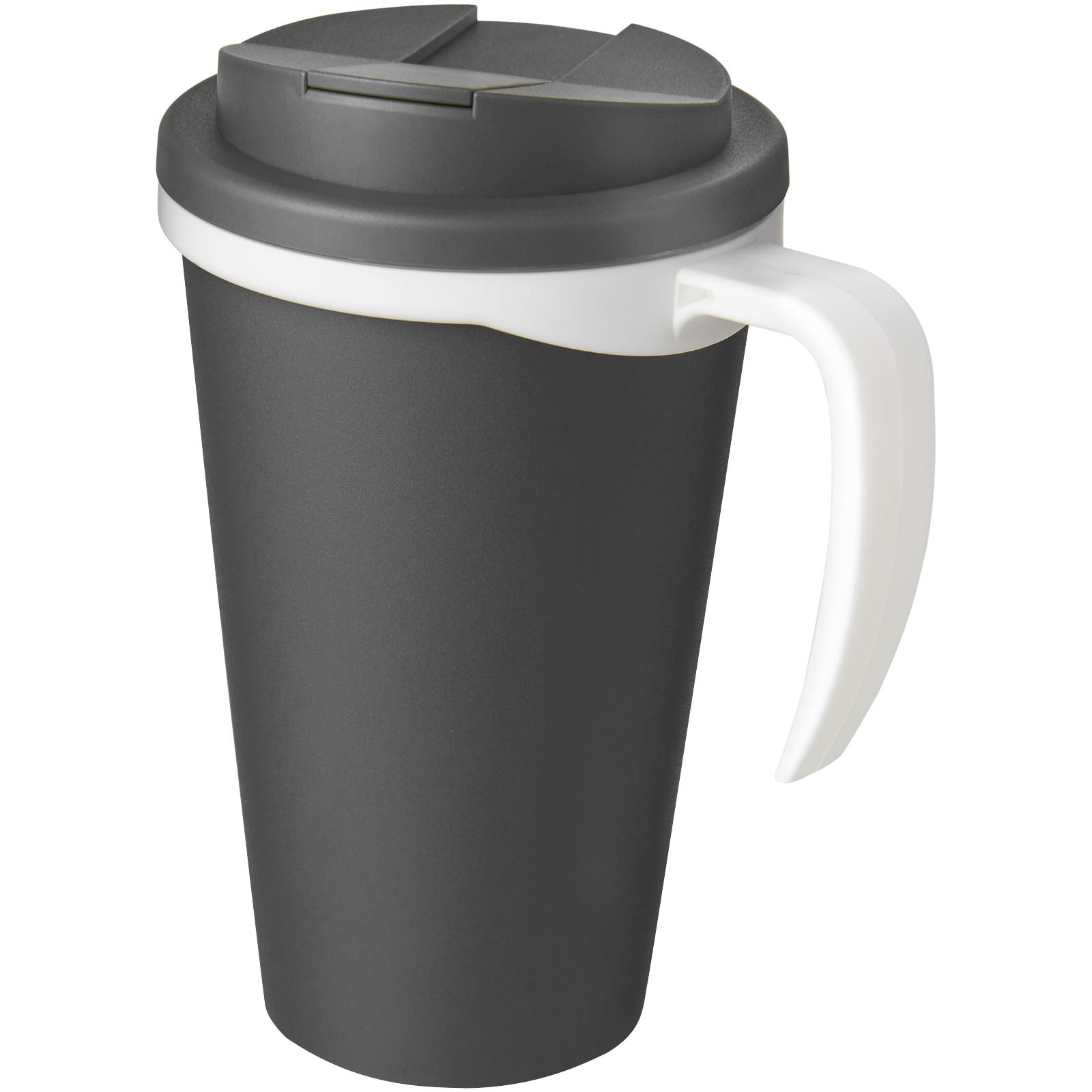 Americano® Grande 350 ml Isolierbecher mit auslaufsicherem Schraubverschluss – Grau