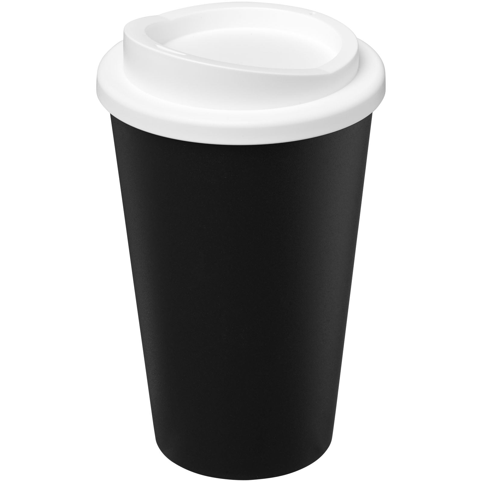 Americano® Eco 350 ml recycelter Becher – Schwarz und Weiss