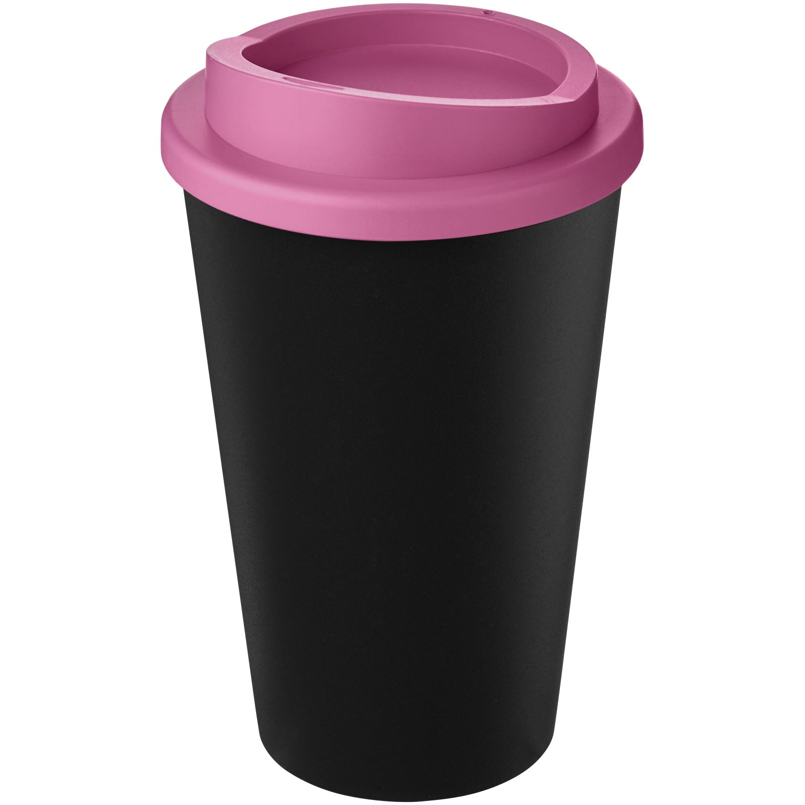 Americano® Eco 350 ml recycelter Becher – Schwarz und Rosa