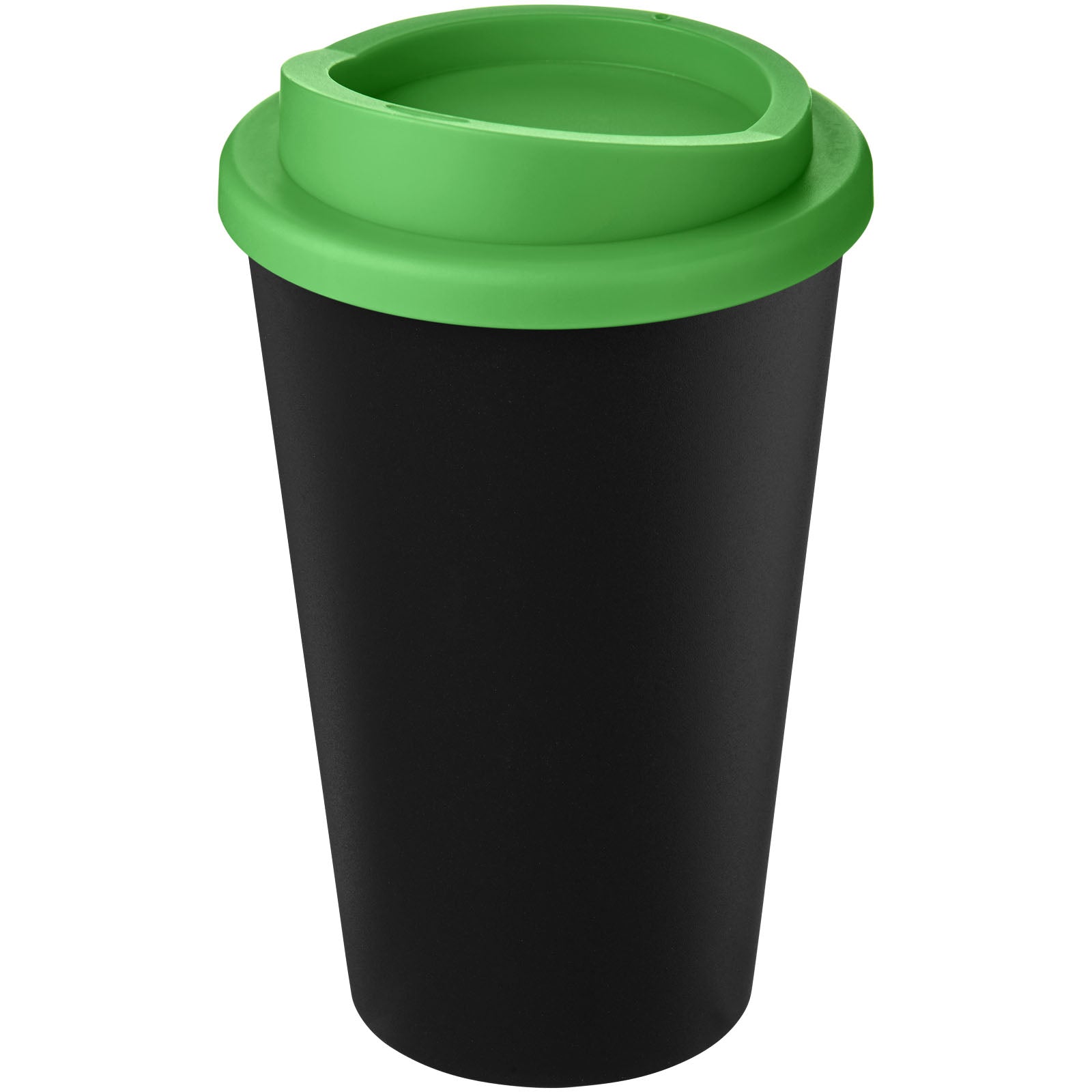 Americano® Eco 350 ml recycelter Becher – Schwarz und Grün