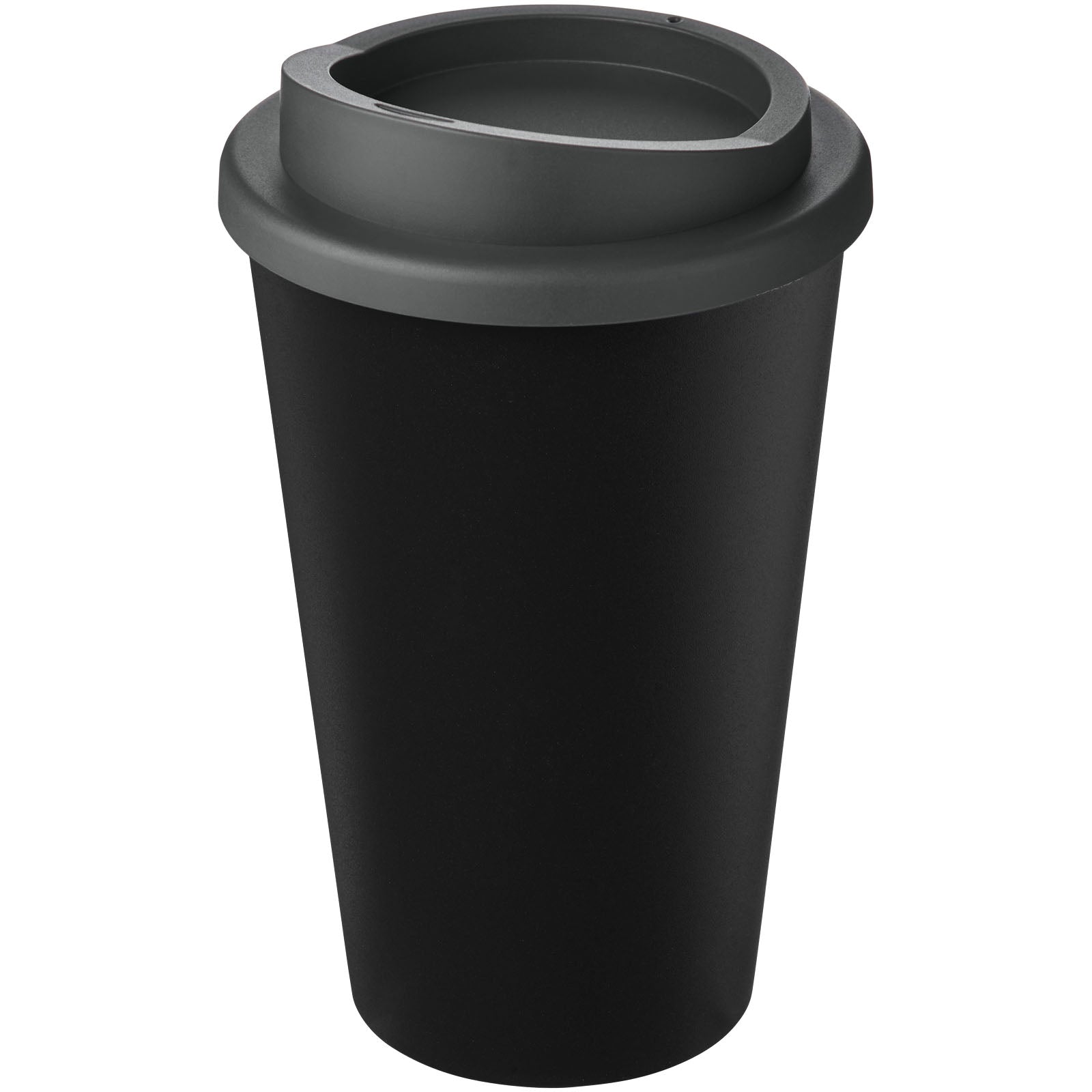 Americano® Eco 350 ml recycelter Becher – Schwarz und Grau