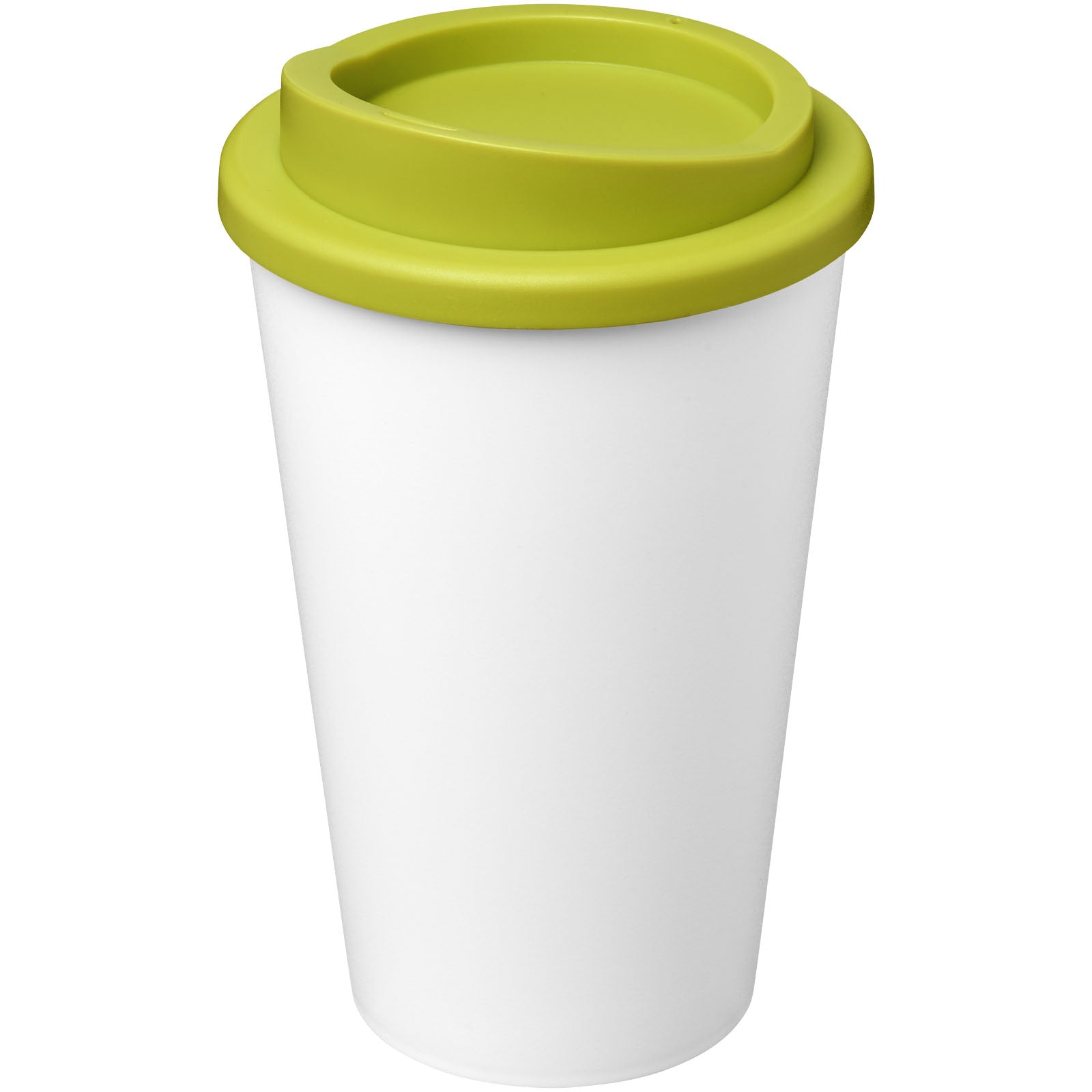 Americano® Eco 350 ml recycelter Becher – Weiss und Limone