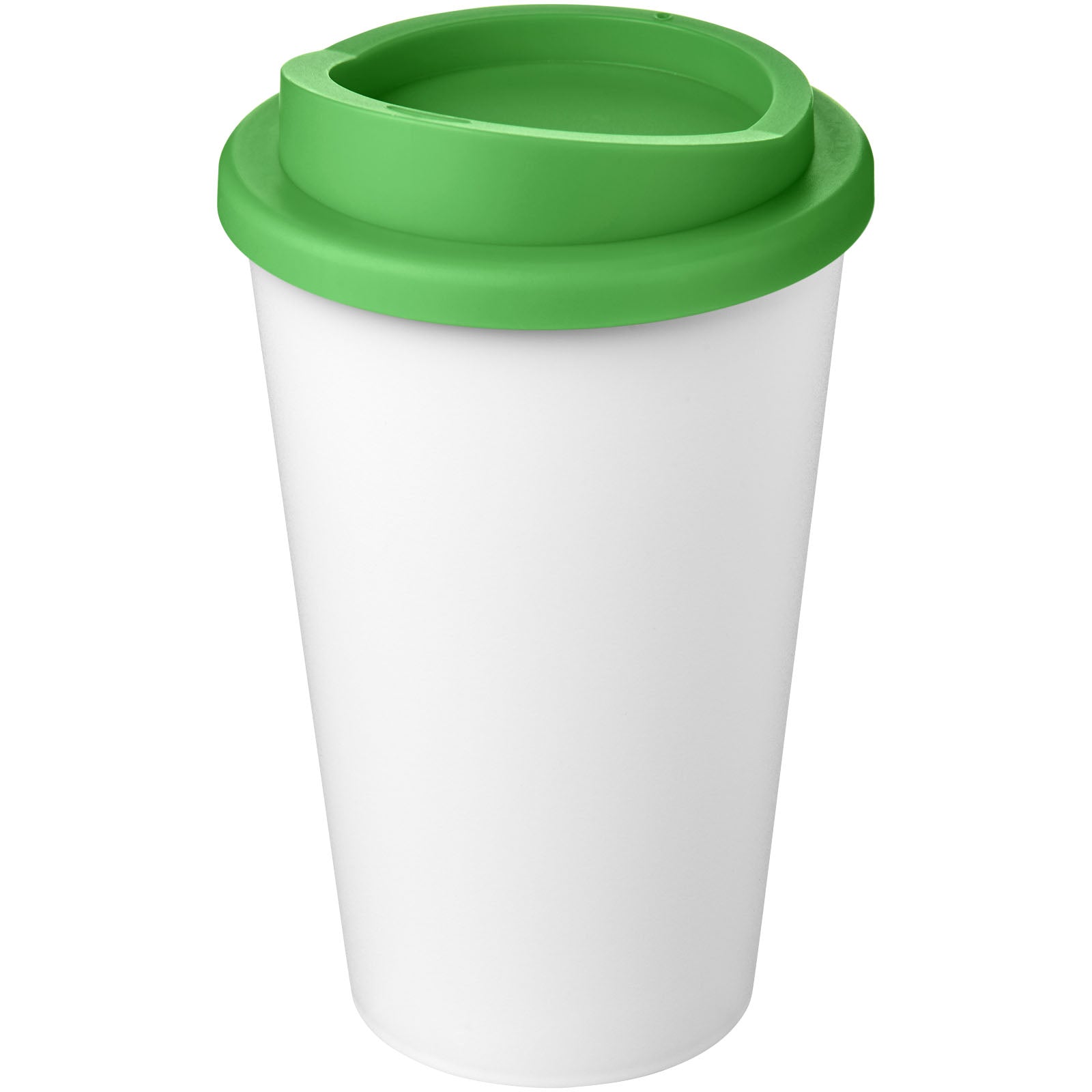 Americano® Eco 350 ml recycelter Becher – Weiss und Grün