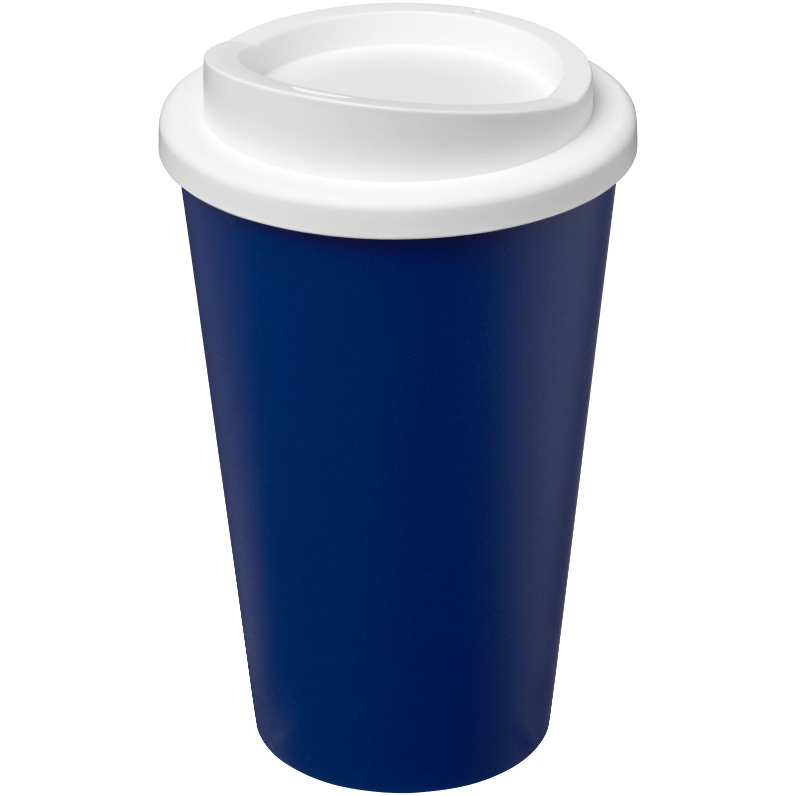 Americano® Eco 350 ml recycelter Becher – Blau und Weiss