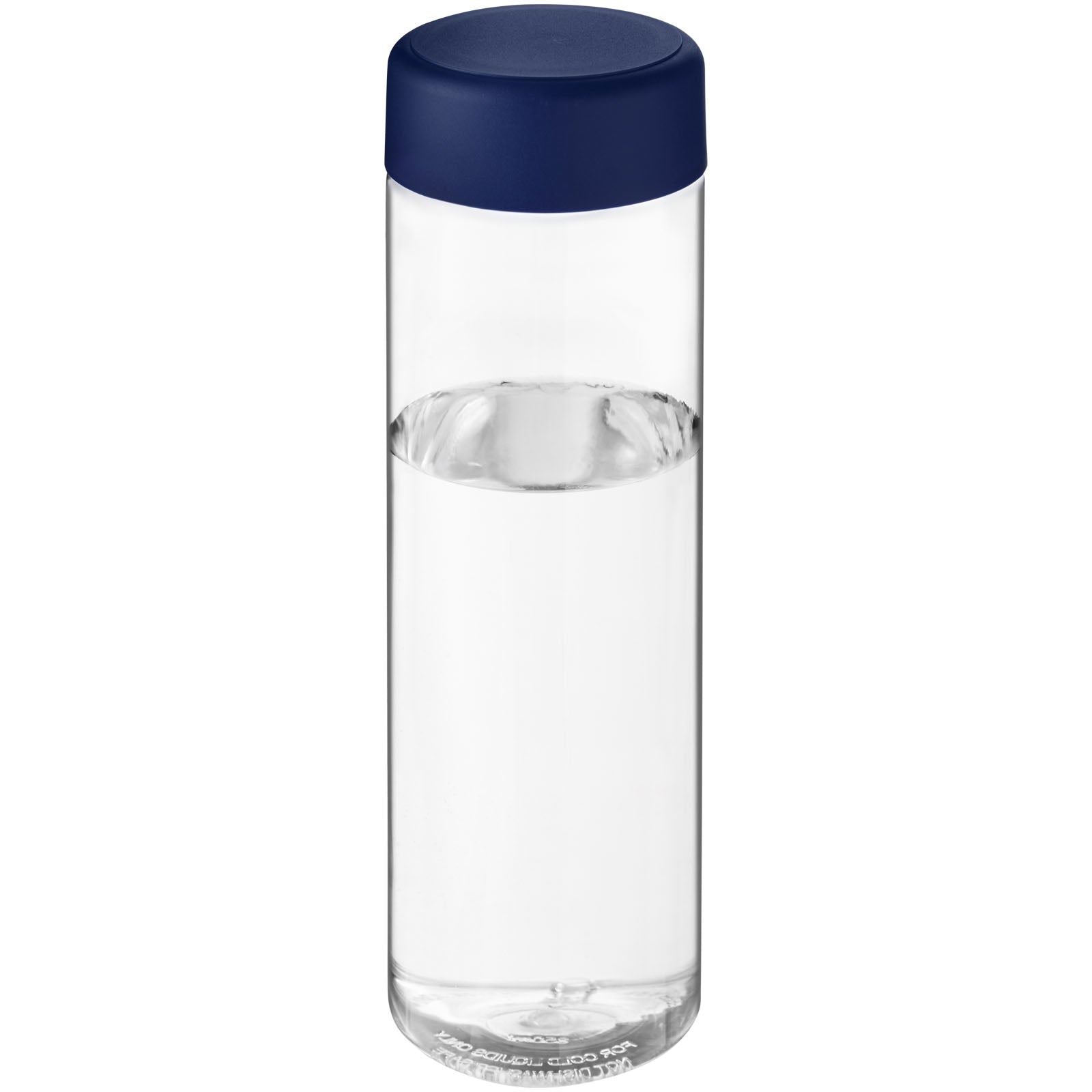 H2O Active® Vibe 850 ml Sportflasche mit Drehdeckel – Transparent und Blau