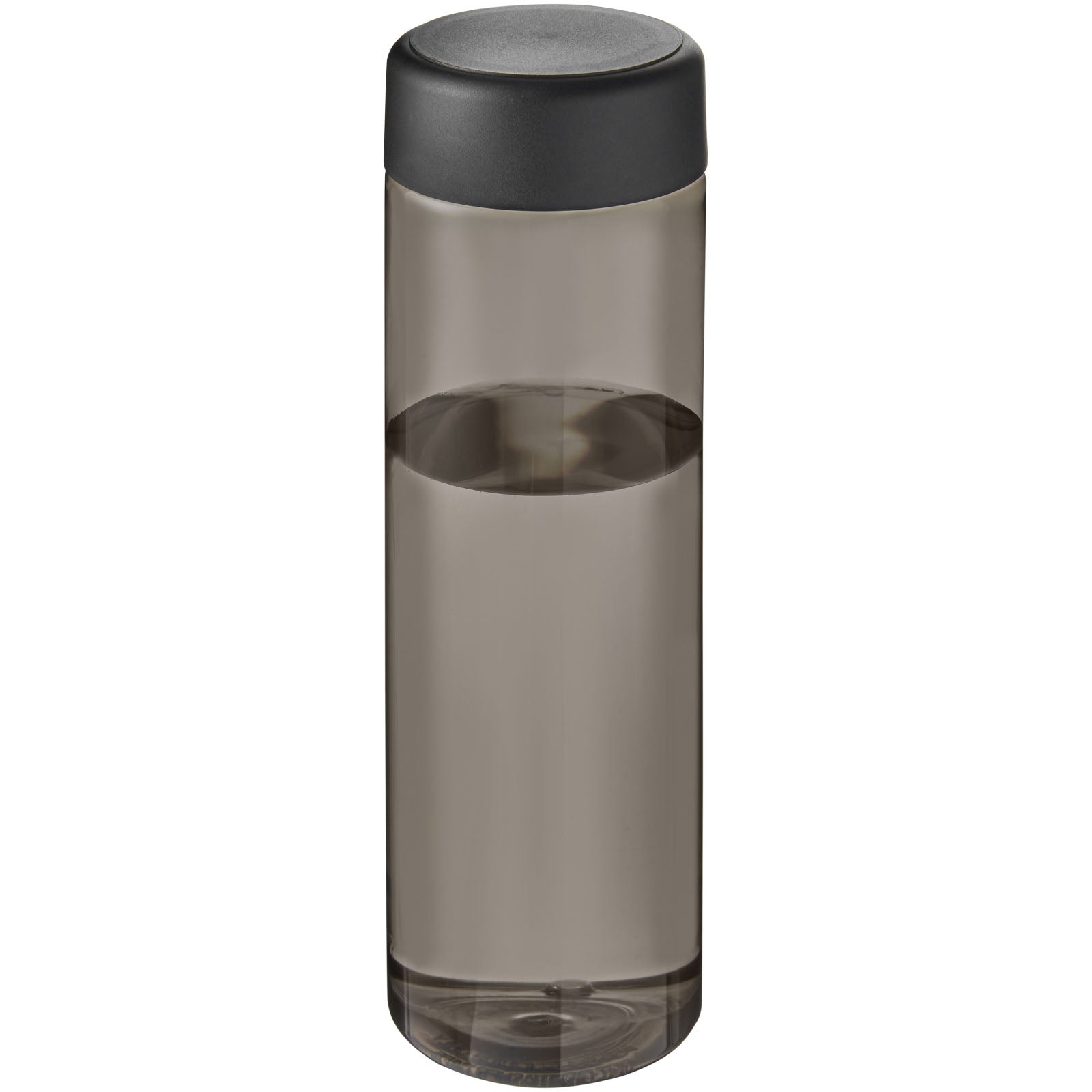 H2O Active® Vibe 850 ml Sportflasche mit Drehdeckel – Kohle und Schwarz