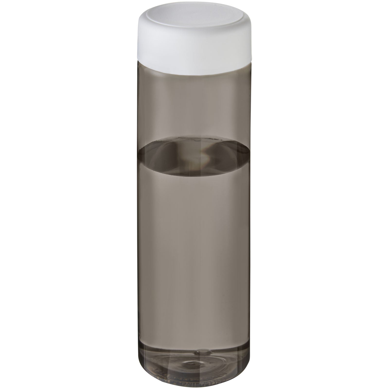 H2O Active® Vibe 850 ml Sportflasche mit Drehdeckel – Kohle und Weiss