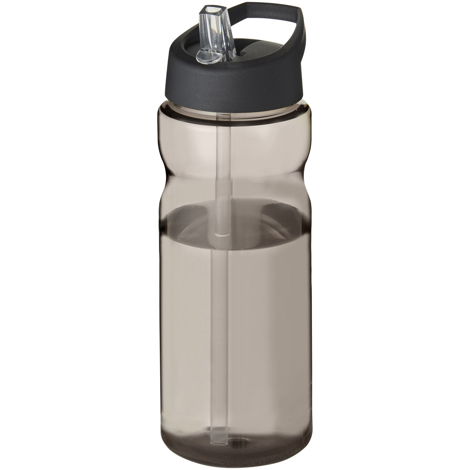H2O Active® Base Tritan™ 650 ml Sportflasche mit Ausgussdeckel – Kohle und Schwarz