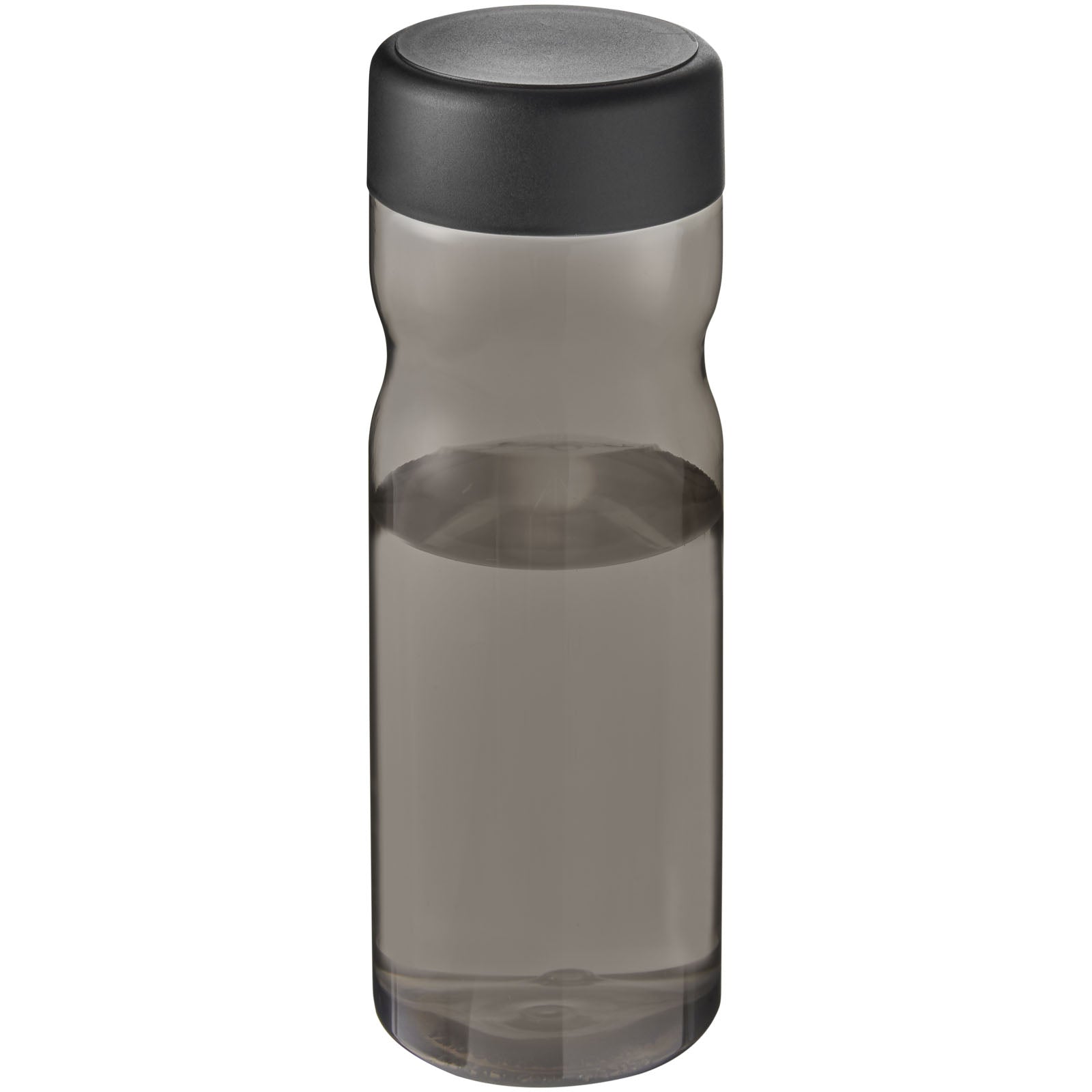 H2O Active® Base Tritan™ 650-ml-Sportflasche mit Drehdeckel – Kohle und Schwarz