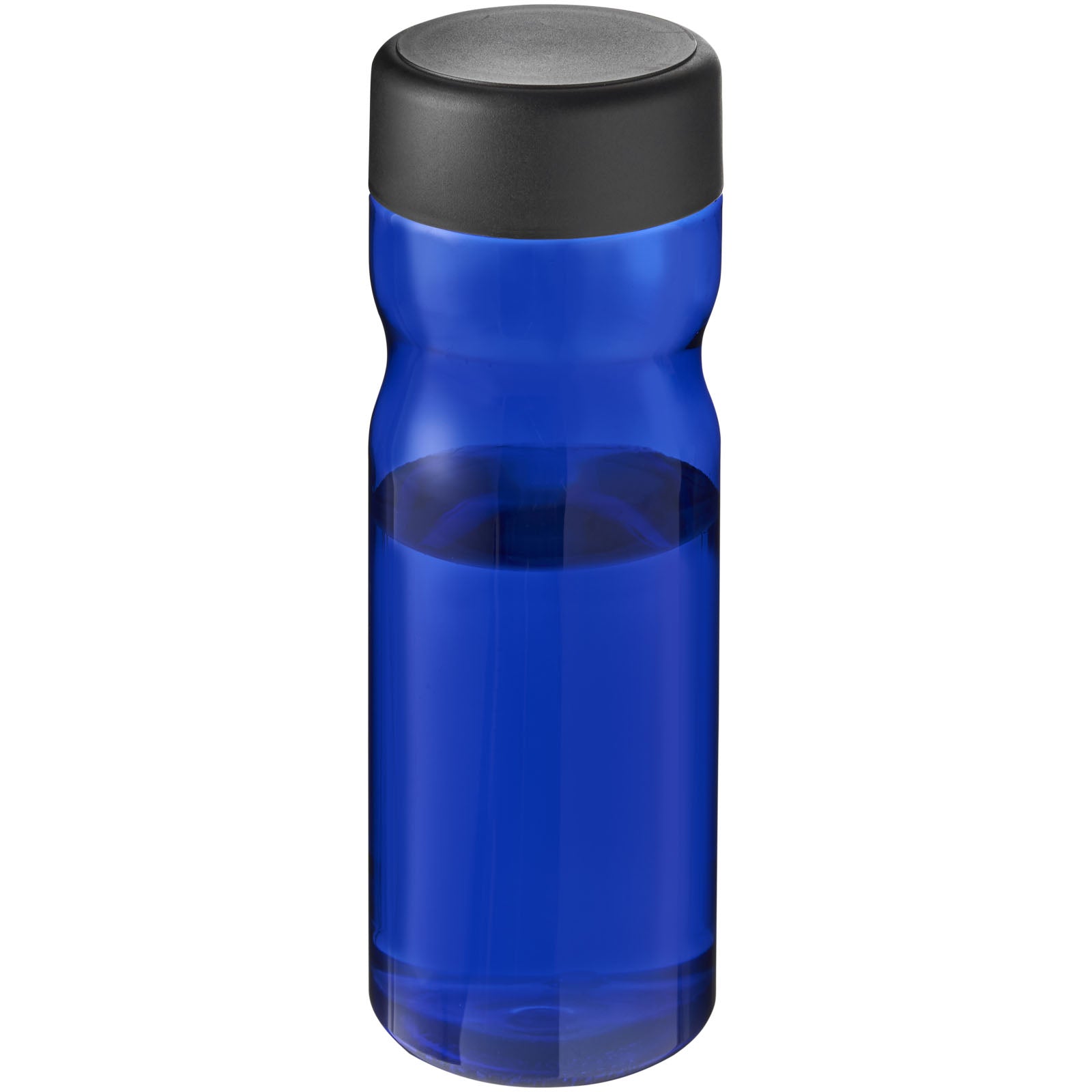 H2O Active® Base Tritan™ 650-ml-Sportflasche mit Drehdeckel – Blau und Schwarz