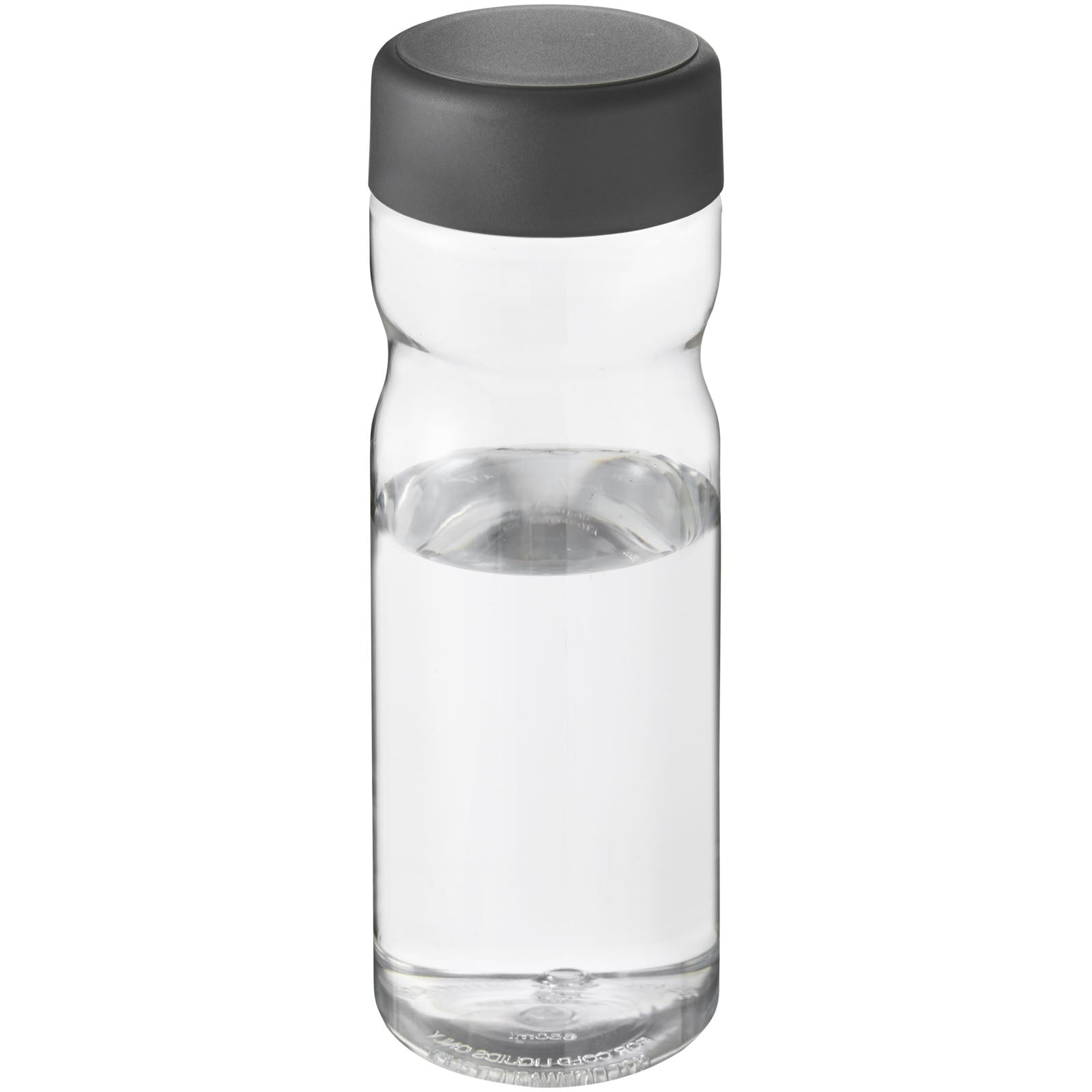H2O Active® Base Tritan™ 650-ml-Sportflasche mit Drehdeckel – Transparent Klar und Grau