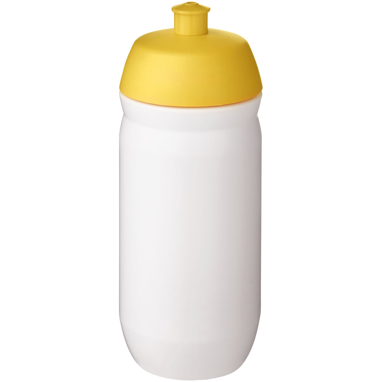 HydroFlex™ 500 ml Squeezy Sportflasche – Gelb und Weiss