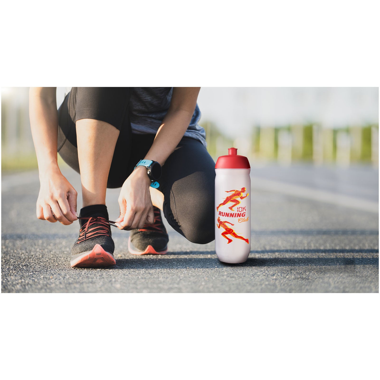 HydroFlex™ Clear 750 ml Squeezy Sportflasche