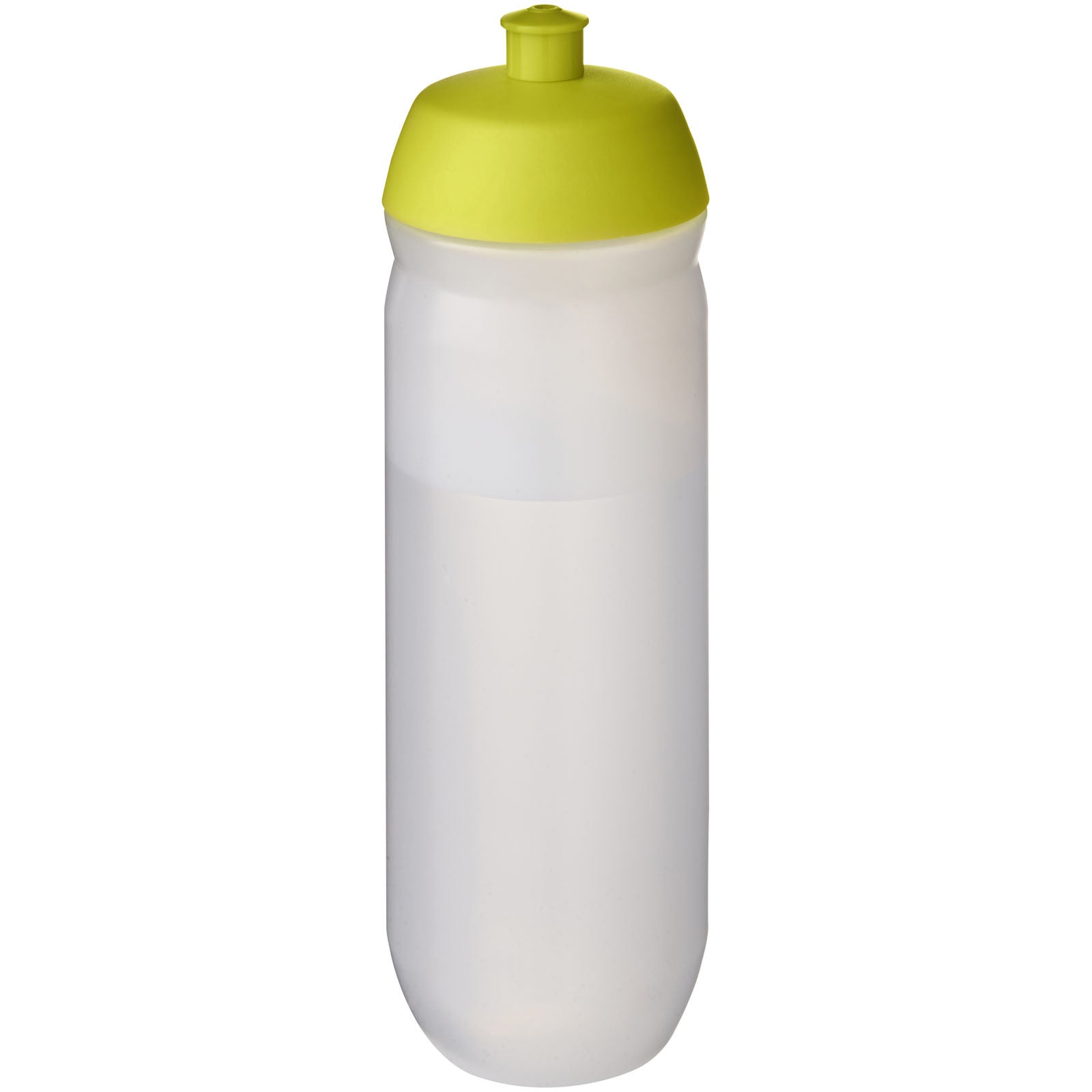 HydroFlex™ Clear 750 ml Squeezy Sportflasche – Lindgrün und Klar Mattiert