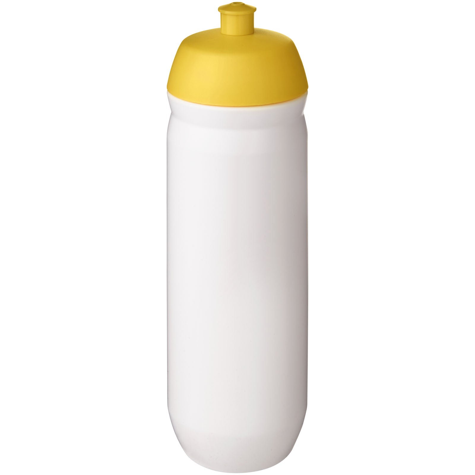 HydroFlex™ 750 ml Squeezy Sportflasche – Gelb und Weiss