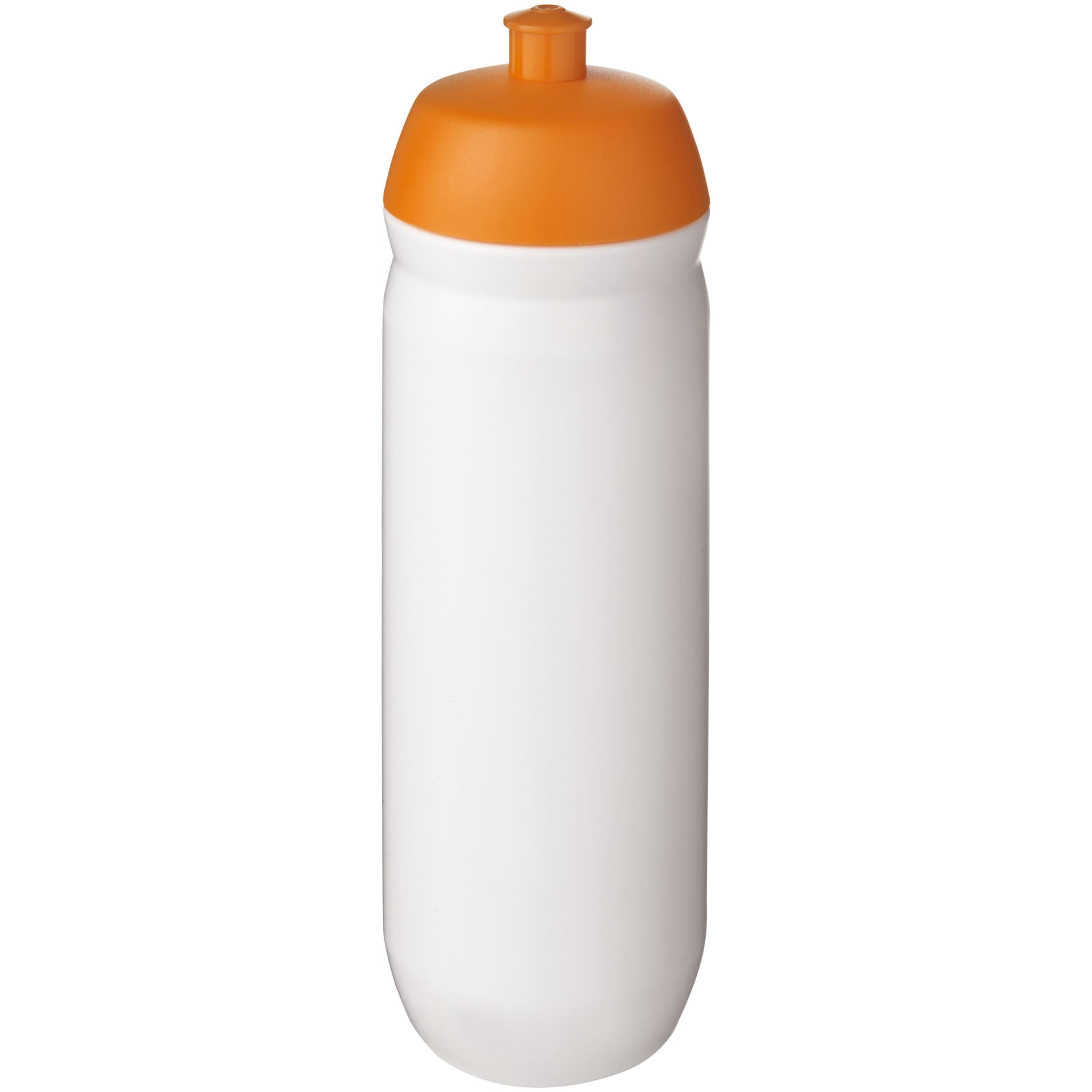 HydroFlex™ 750 ml Squeezy Sportflasche – Orange und Weiss