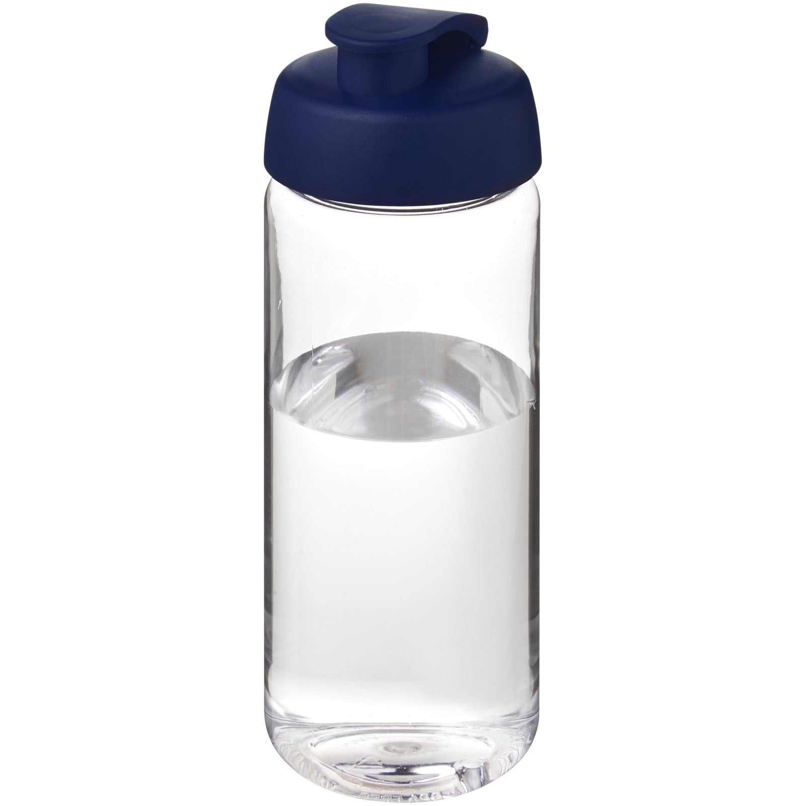 H2O Active® Octave Tritan™ 600-ml-Sportflasche mit Klappdeckel – Transparent Klar und Blau