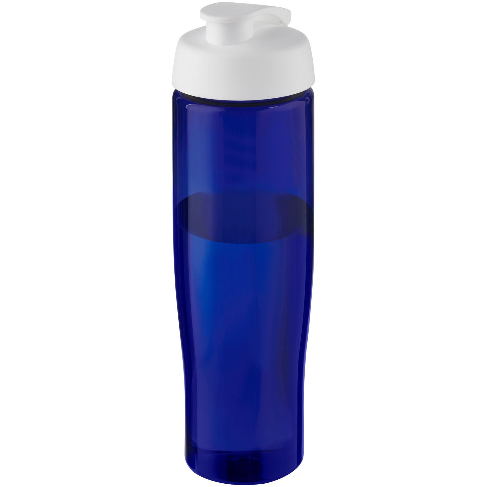 H2O Active® Eco Tempo 700 ml Sportflasche mit Klappdeckel – Weiss und Blau