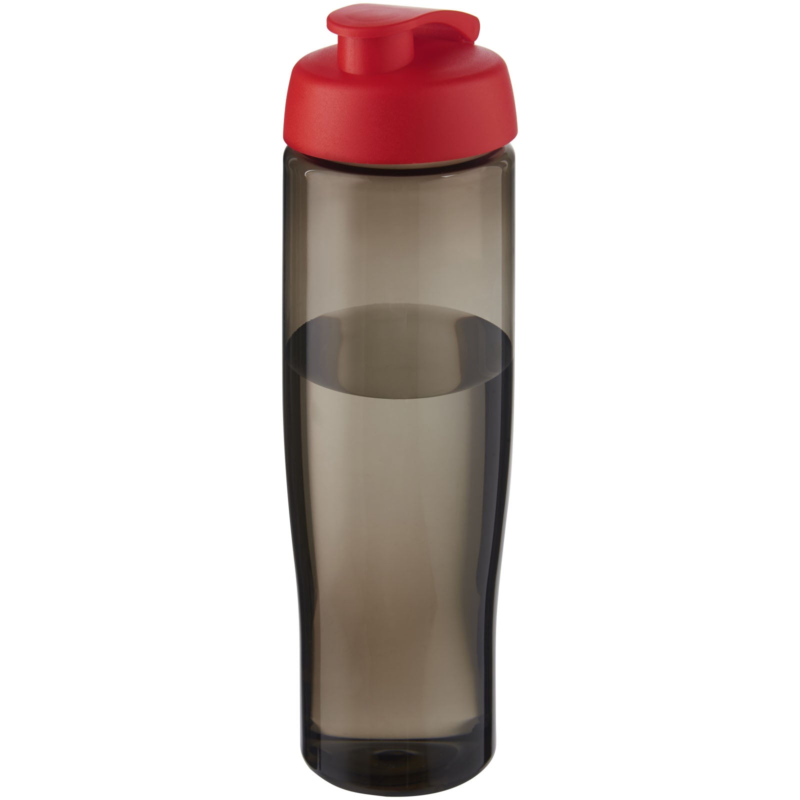 H2O Active® Eco Tempo 700 ml Sportflasche mit Klappdeckel – Rot und Kohle