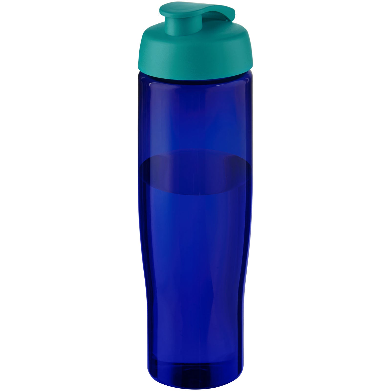 H2O Active® Eco Tempo 700 ml Sportflasche mit Klappdeckel – Aquablau und Blau