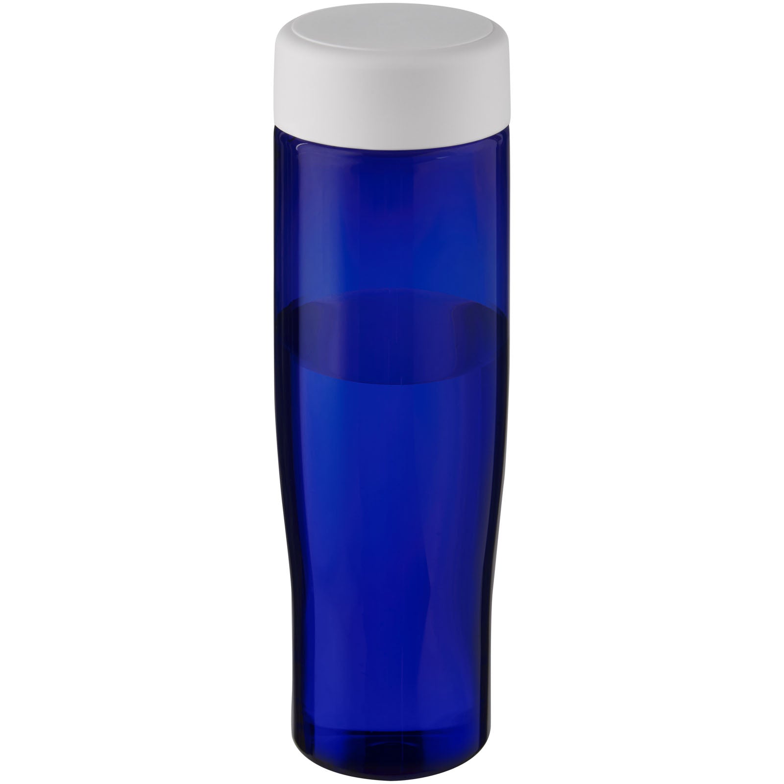 H2O Active® Eco Tempo 700 ml Wasserflasche mit Drehdeckel – Weiss und Blau