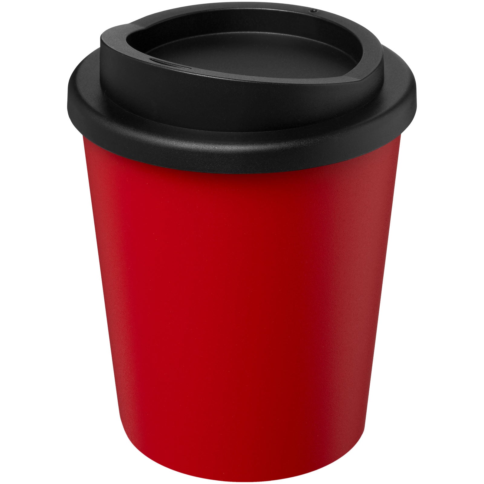 Americano® Espresso 250 ml recycelter Isolierbecher – Rot und Schwarz