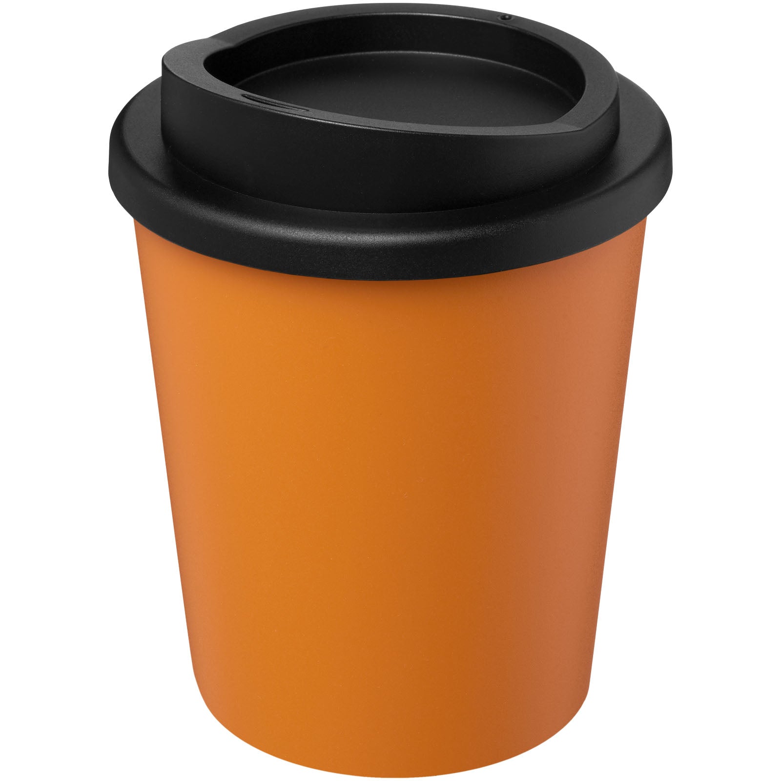 Americano® Espresso 250 ml recycelter Isolierbecher – Orange und Schwarz