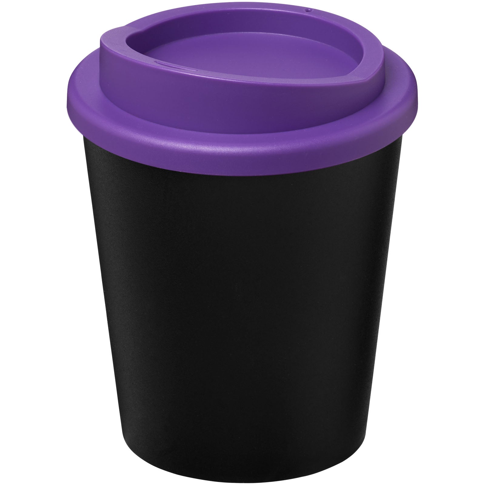 Americano® Espresso Eco 250 ml recycelter Isolierbecher – Schwarz und Lila
