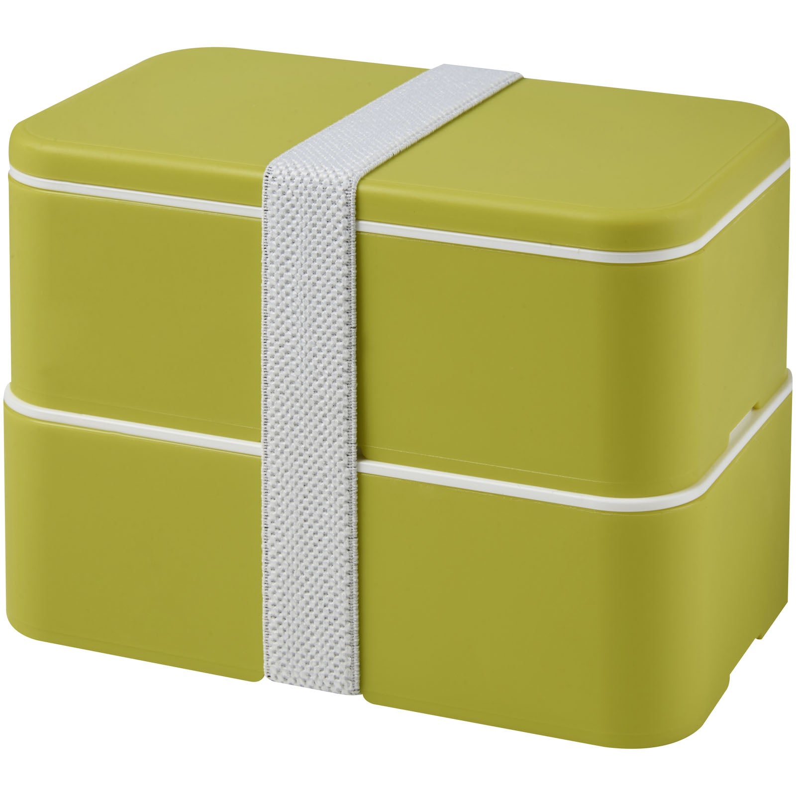 MIYO 700+700 ml Doppel-Lunchbox – Limone und Weiss – 21047063