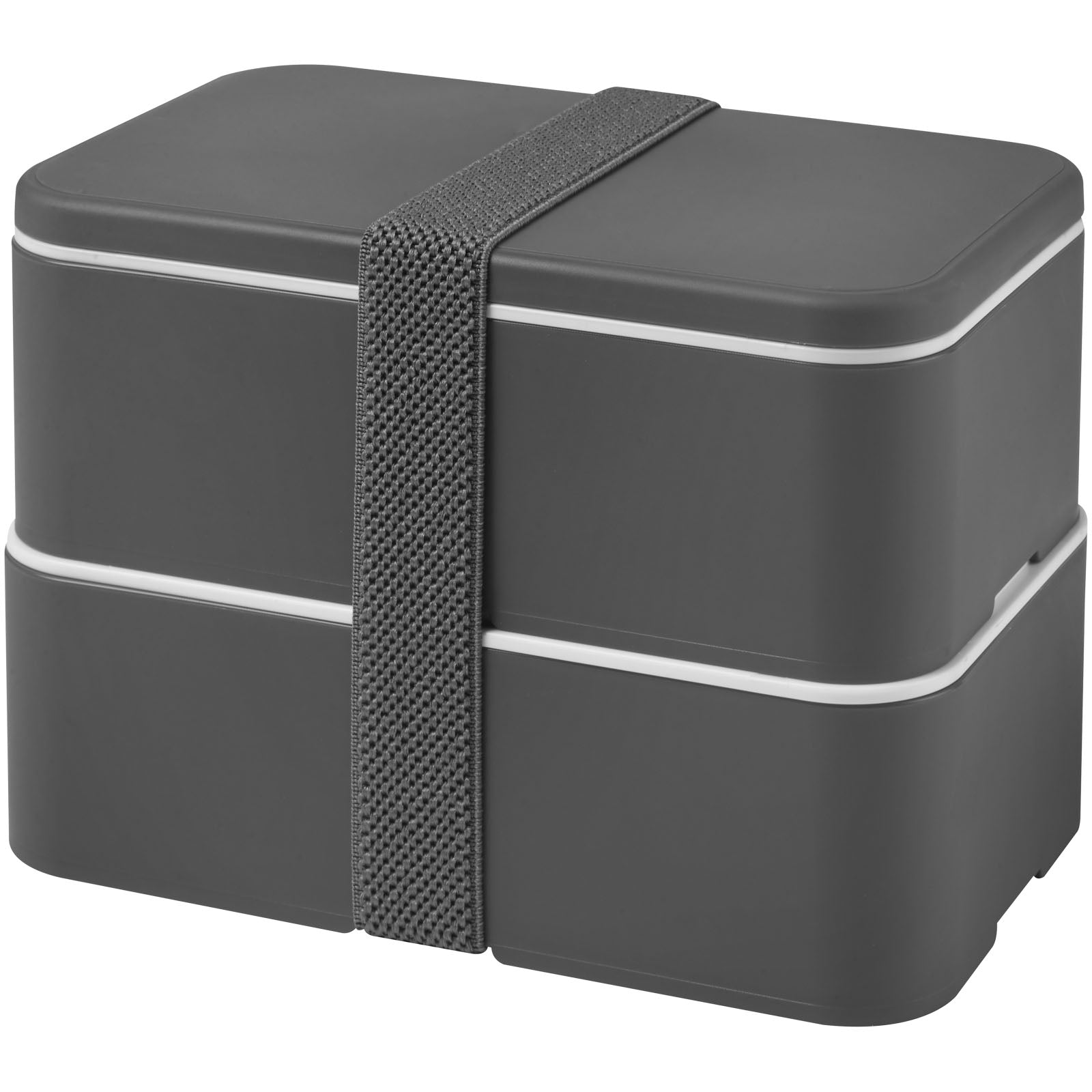 MIYO 700+700 ml Doppel-Lunchbox – Grau