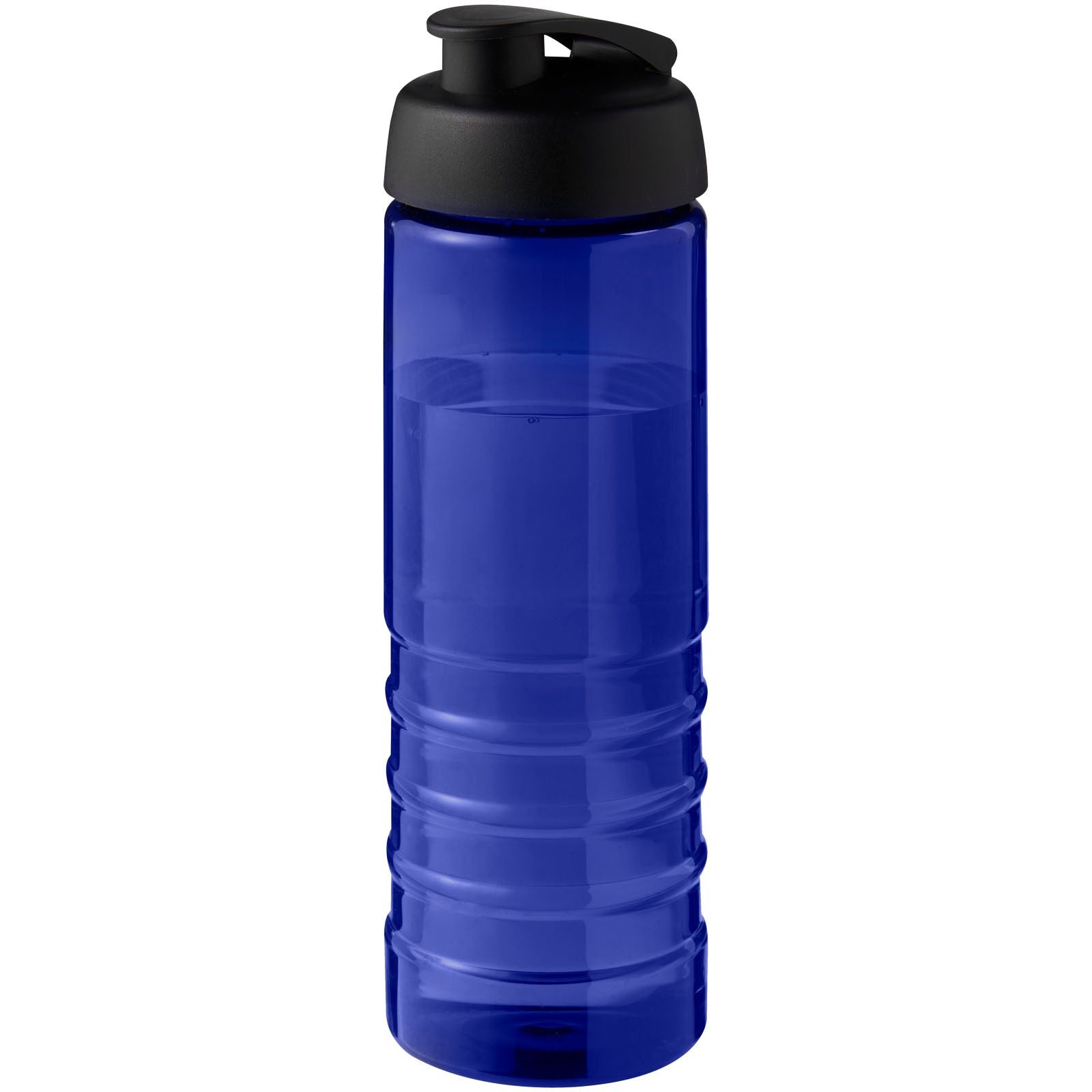 H2O Active® Eco Treble 750 ml Sportflasche mit Stülpdeckel – Blau und Schwarz