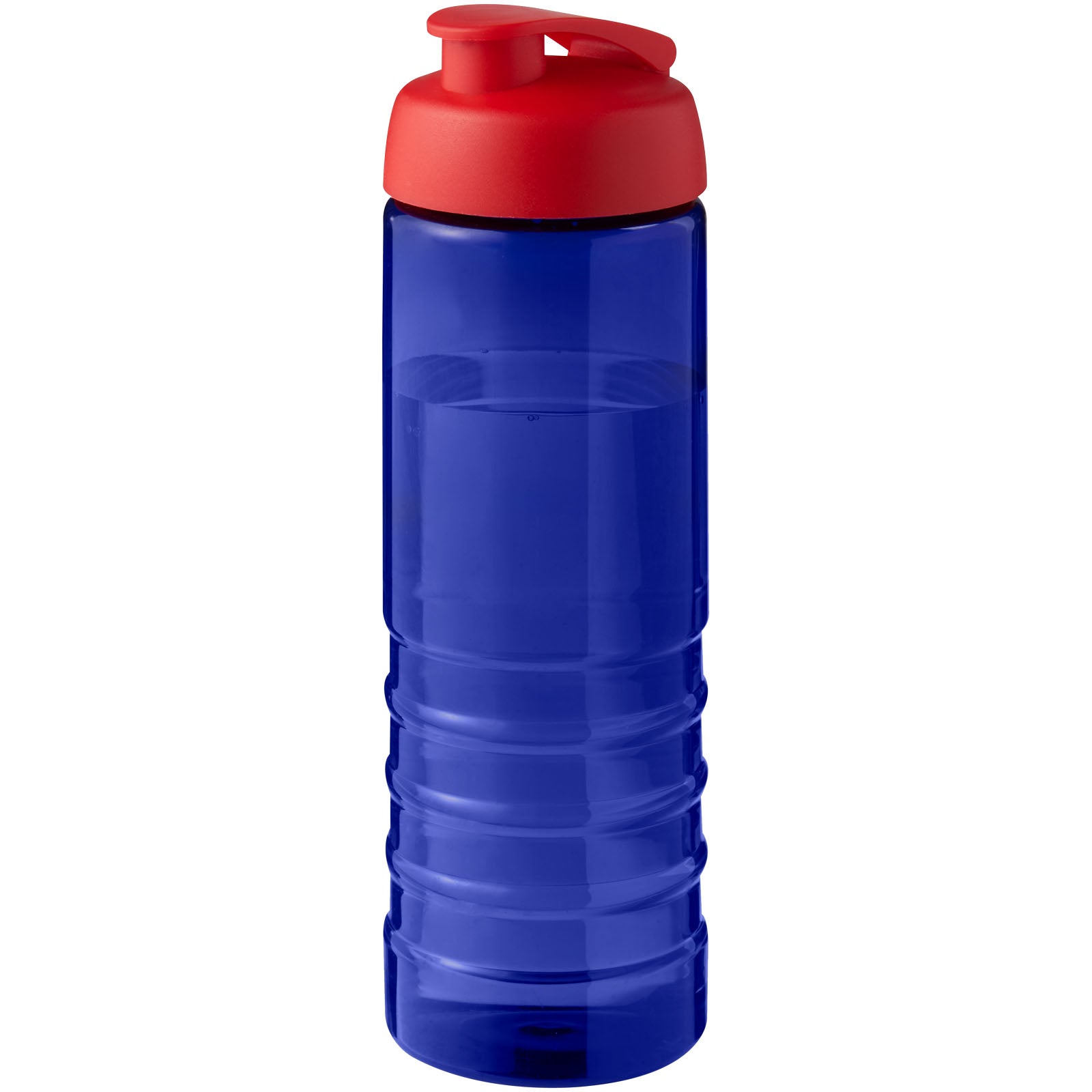 H2O Active® Eco Treble 750 ml Sportflasche mit Stülpdeckel – Blau und Rot