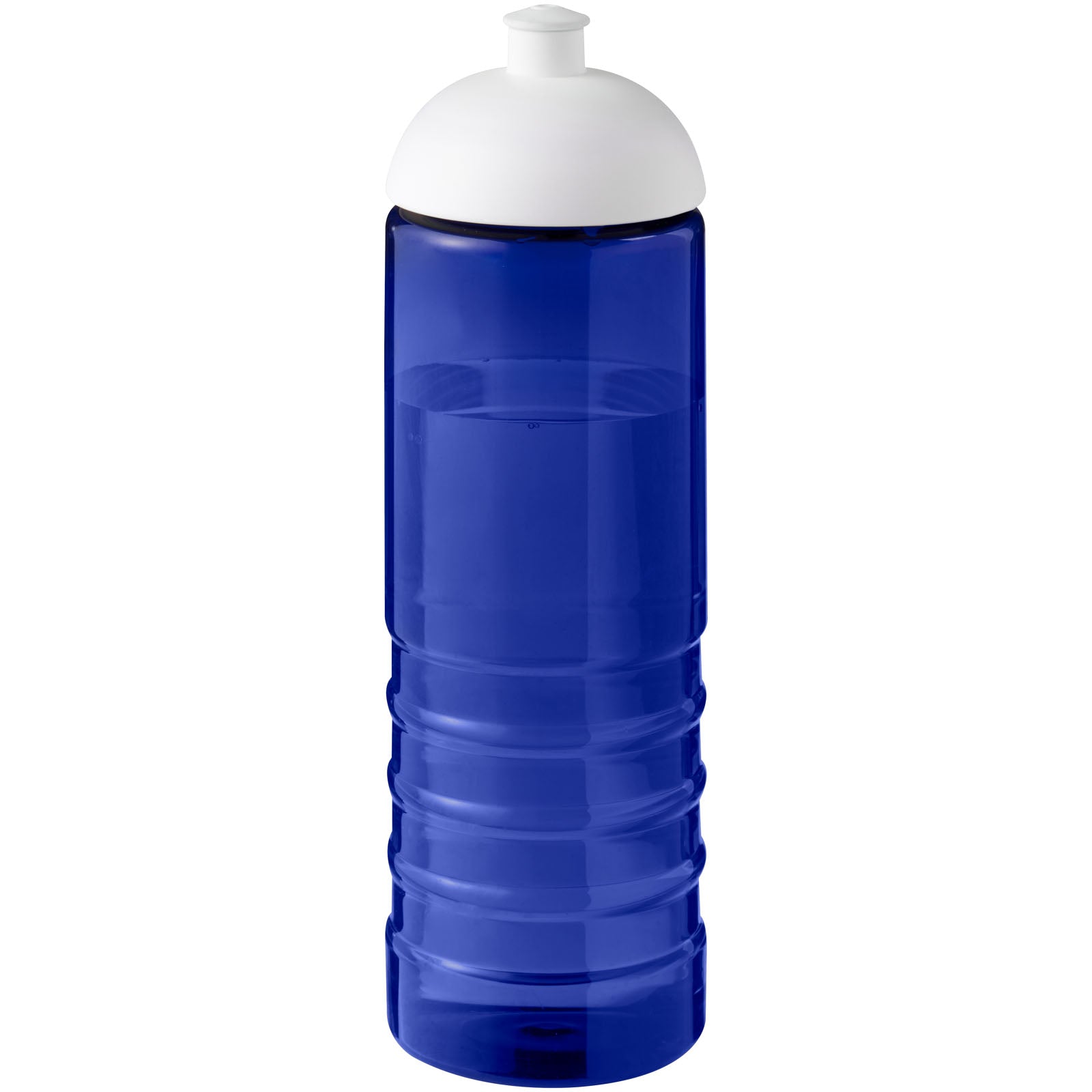 H2O Active® Eco Treble 750 ml Sportflasche mit Stülpdeckel – Blau und Weiss