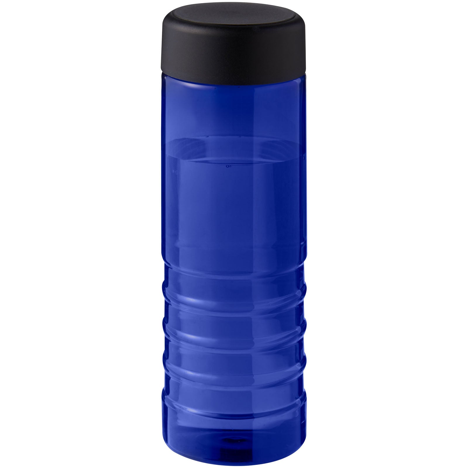 H2O Active® Eco Treble 750 ml Sportflasche mit Drehdeckel – Blau und Schwarz