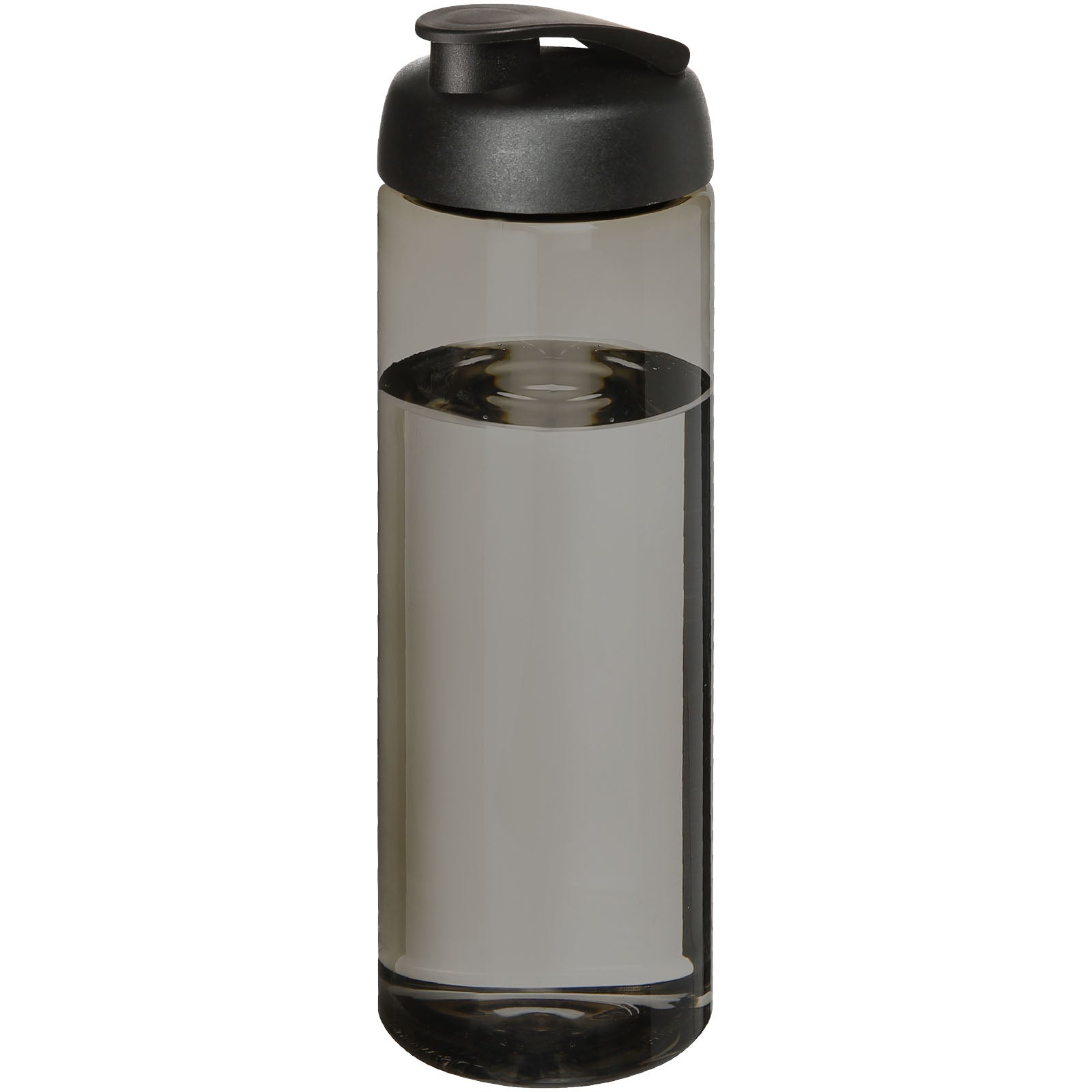 H2O Active® Eco POP Vibe 850 ml Sportflasche mit Klappdeckel – Kohle und Schwarz