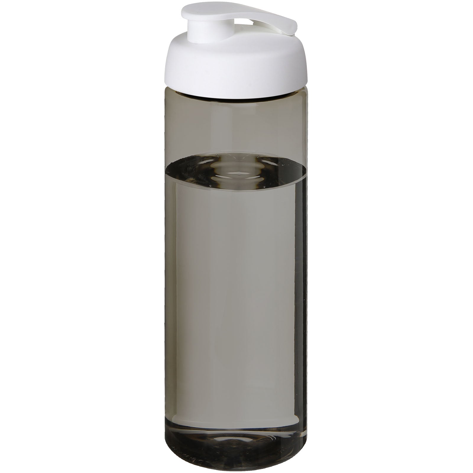 H2O Active® Eco POP Vibe 850 ml Sportflasche mit Klappdeckel – Kohle und Weiss