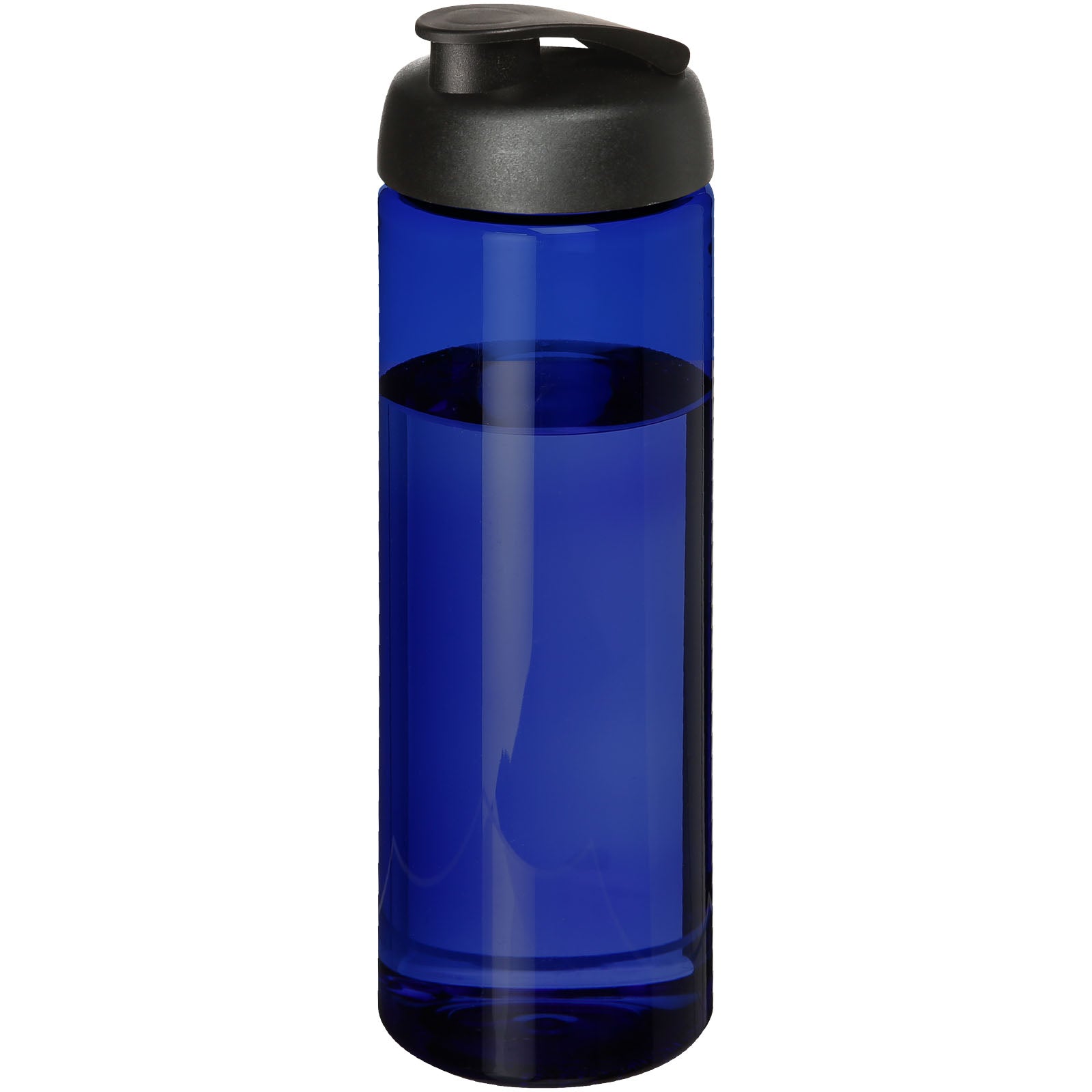 H2O Active® Eco POP Vibe 850 ml Sportflasche mit Klappdeckel – Blau und Schwarz