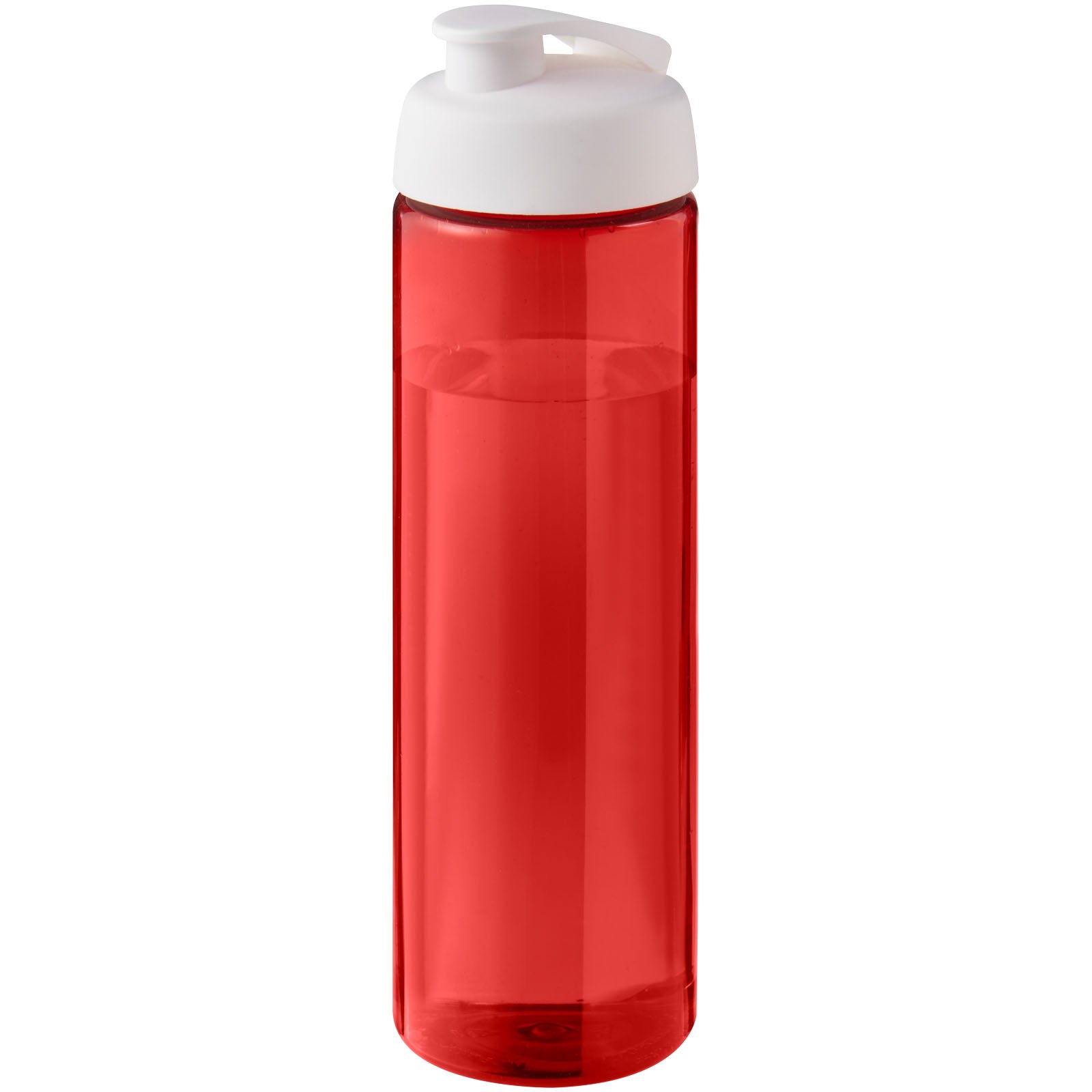 H2O Active® Eco POP Vibe 850 ml Sportflasche mit Klappdeckel – Rot und Weiss