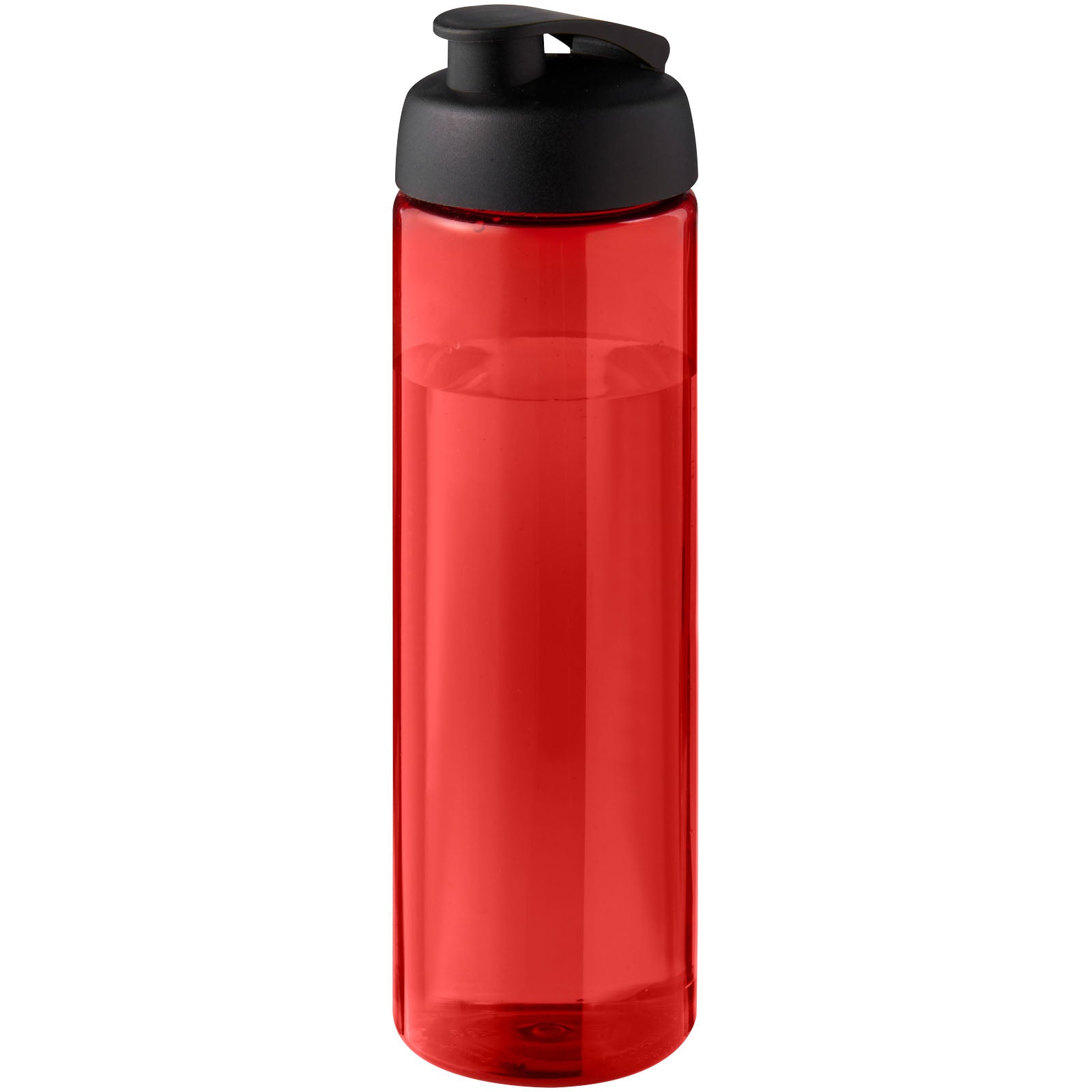 H2O Active® Eco POP Vibe 850 ml Sportflasche mit Klappdeckel – Rot und Schwarz