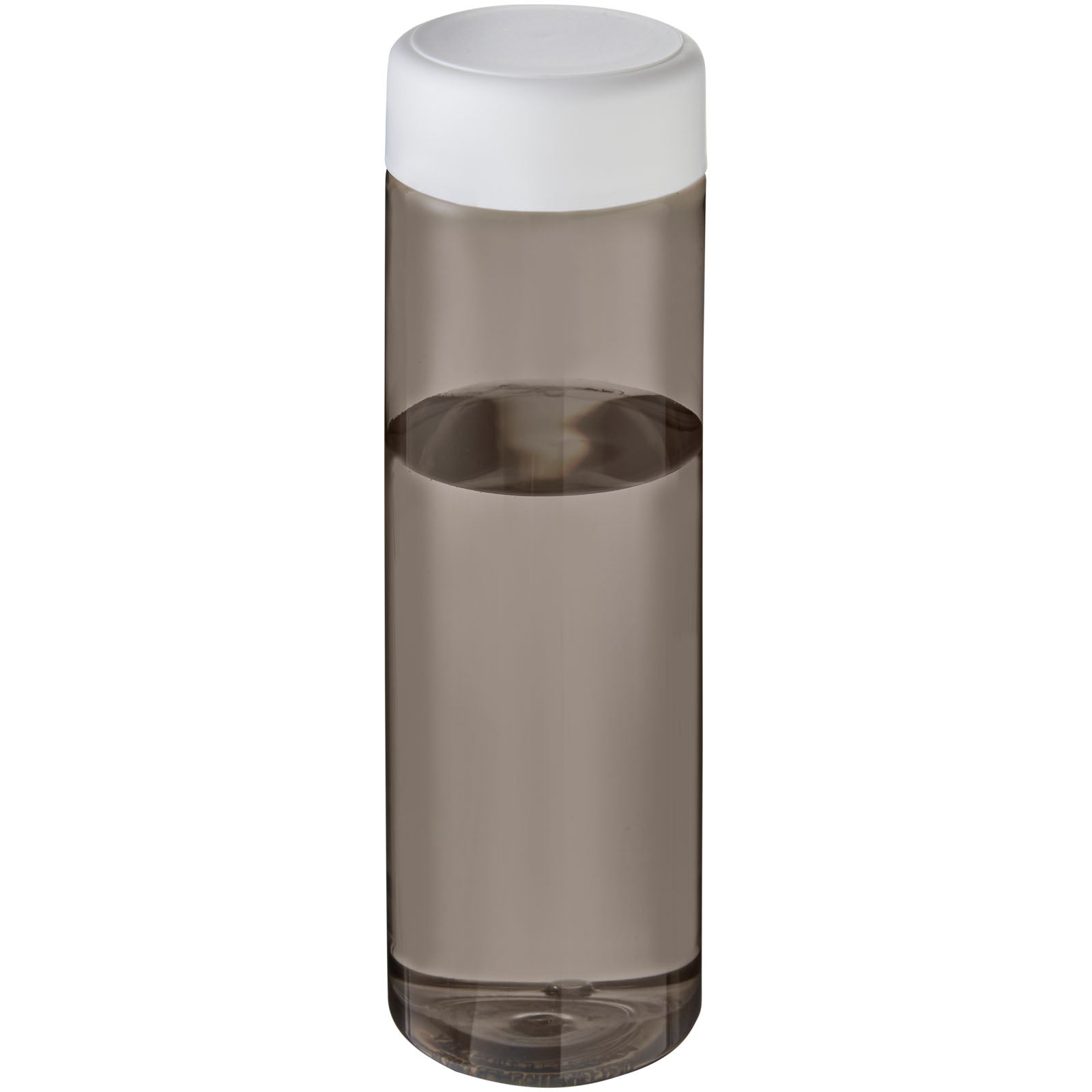 H2O Active® Eco Vibe 850 ml Wasserflasche mit Drehdeckel – Kohle und Weiss