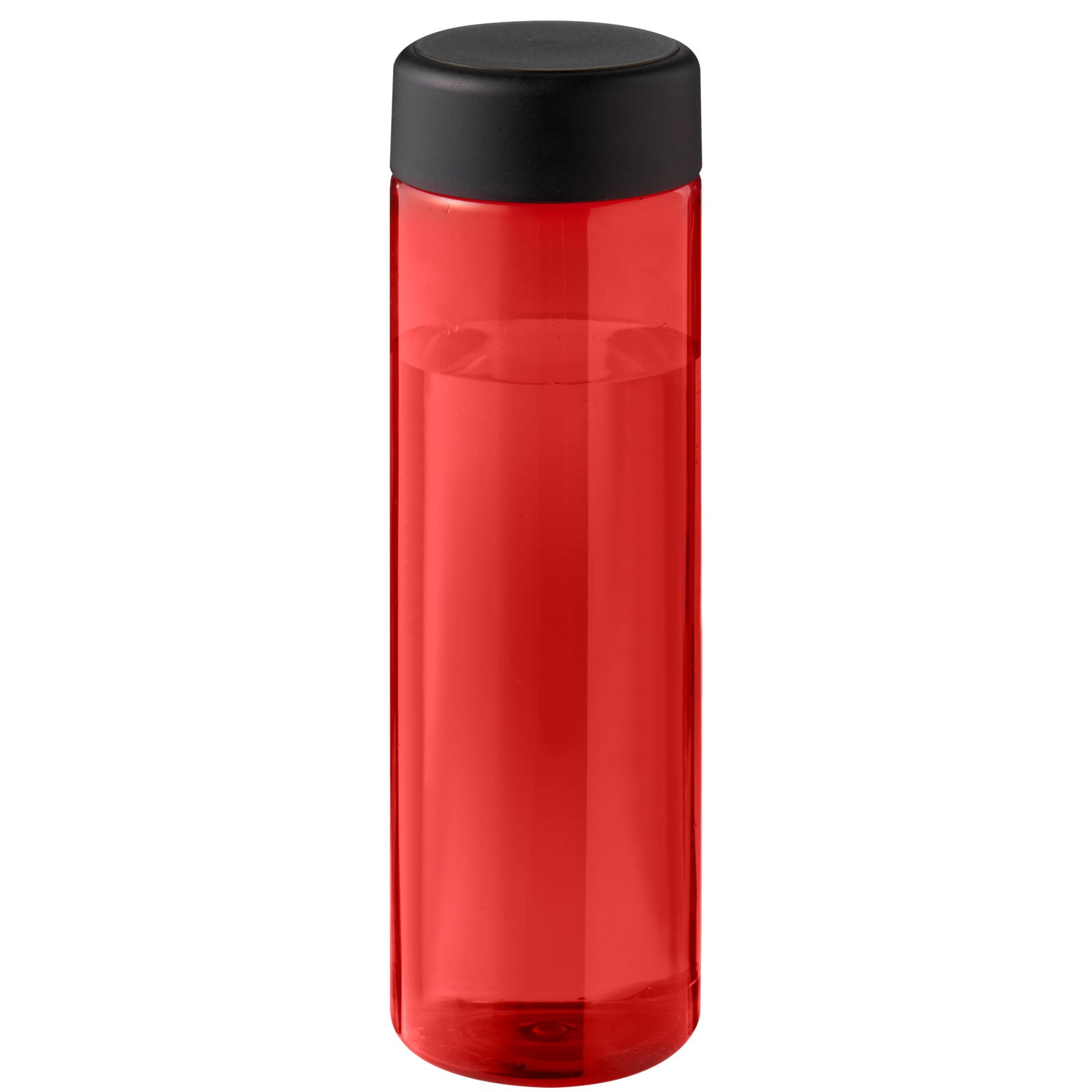 H2O Active® Eco Vibe 850 ml Wasserflasche mit Drehdeckel – Rot und Schwarz