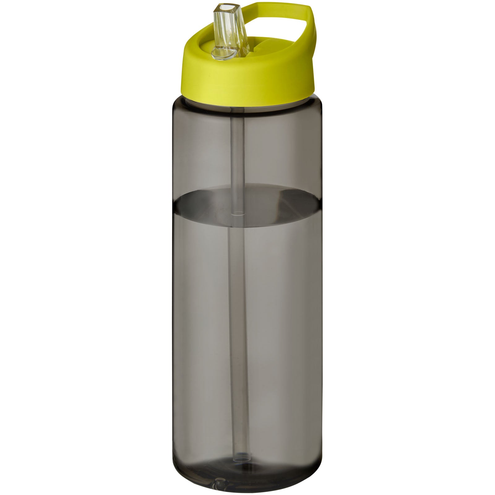 H2O Active® Eco Vibe 850 ml Sportflasche mit Ausgussdeckel – Kohle und Limone